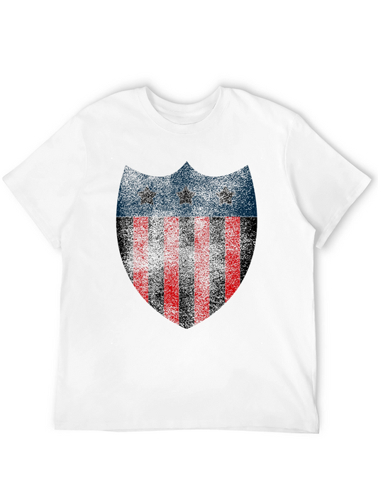 Patriotic Shield Graphic T-Shirt