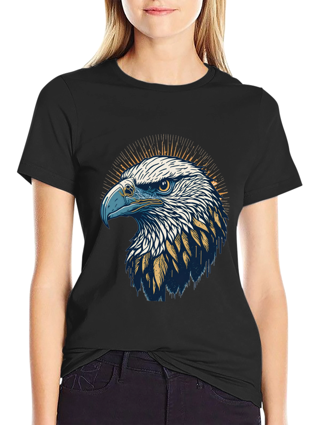 Eagle Graphic Tee - Bold American Pride