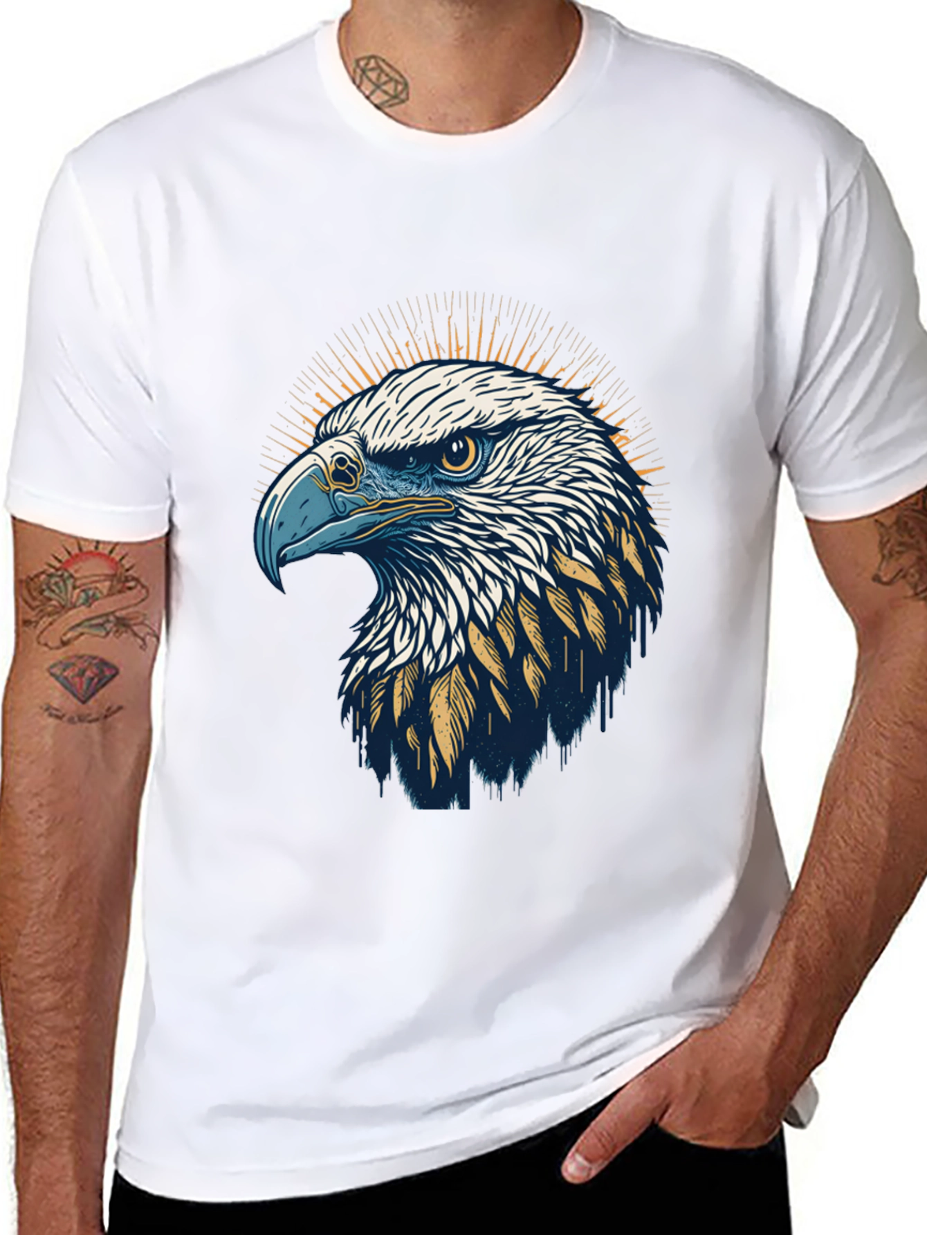 Eagle Graphic Tee - Bold American Pride