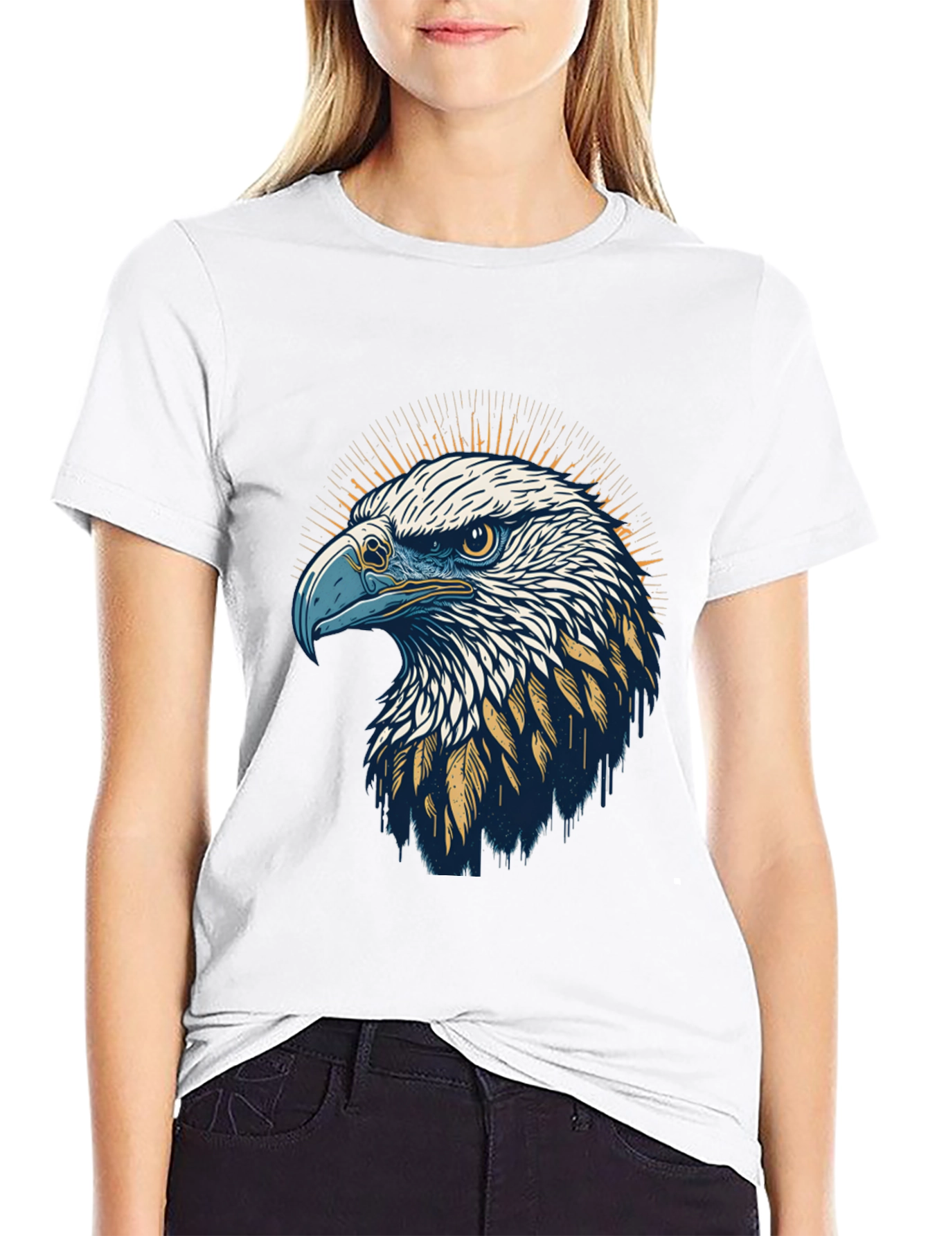 Eagle Graphic Tee - Bold American Pride