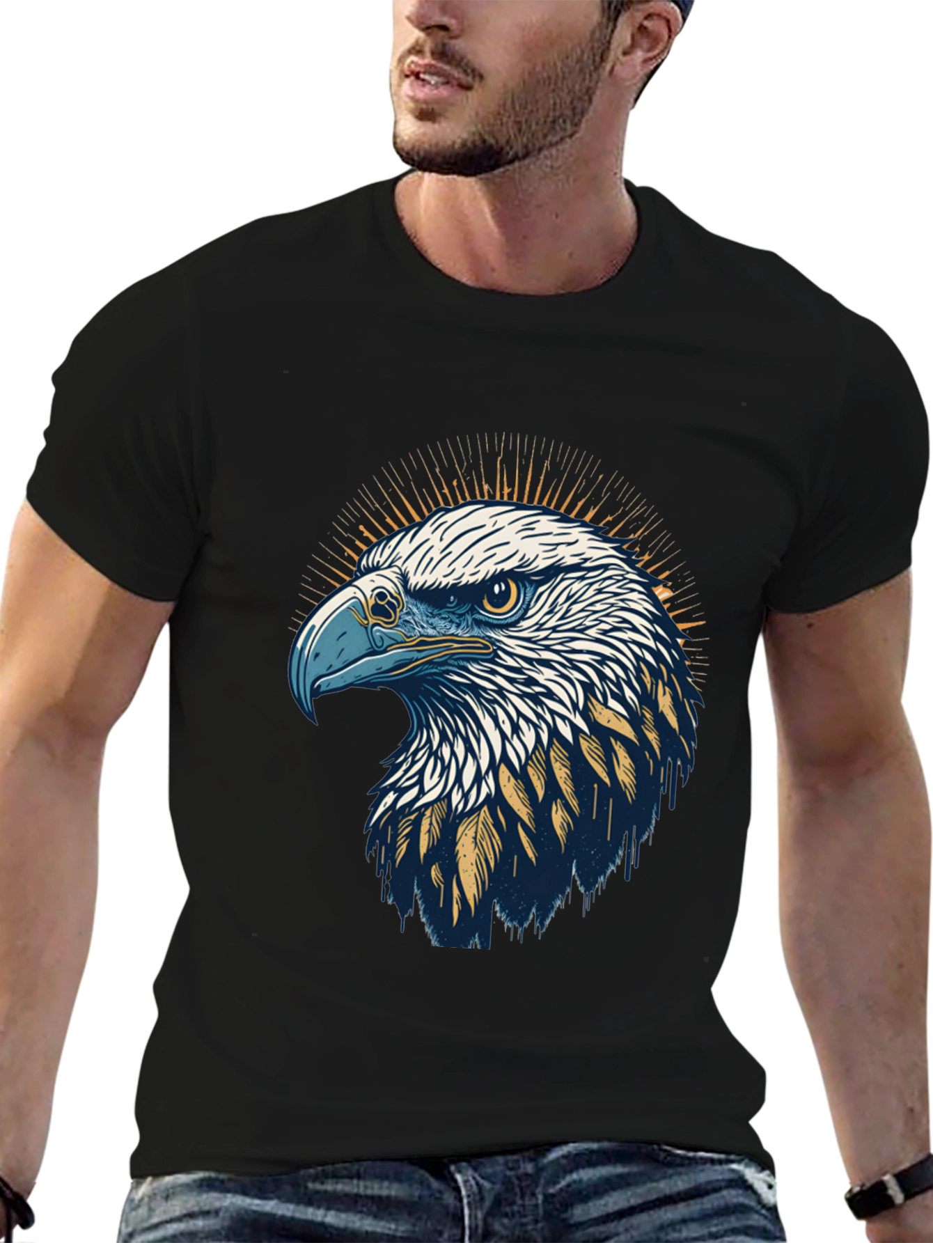 Eagle Graphic Tee - Bold American Pride