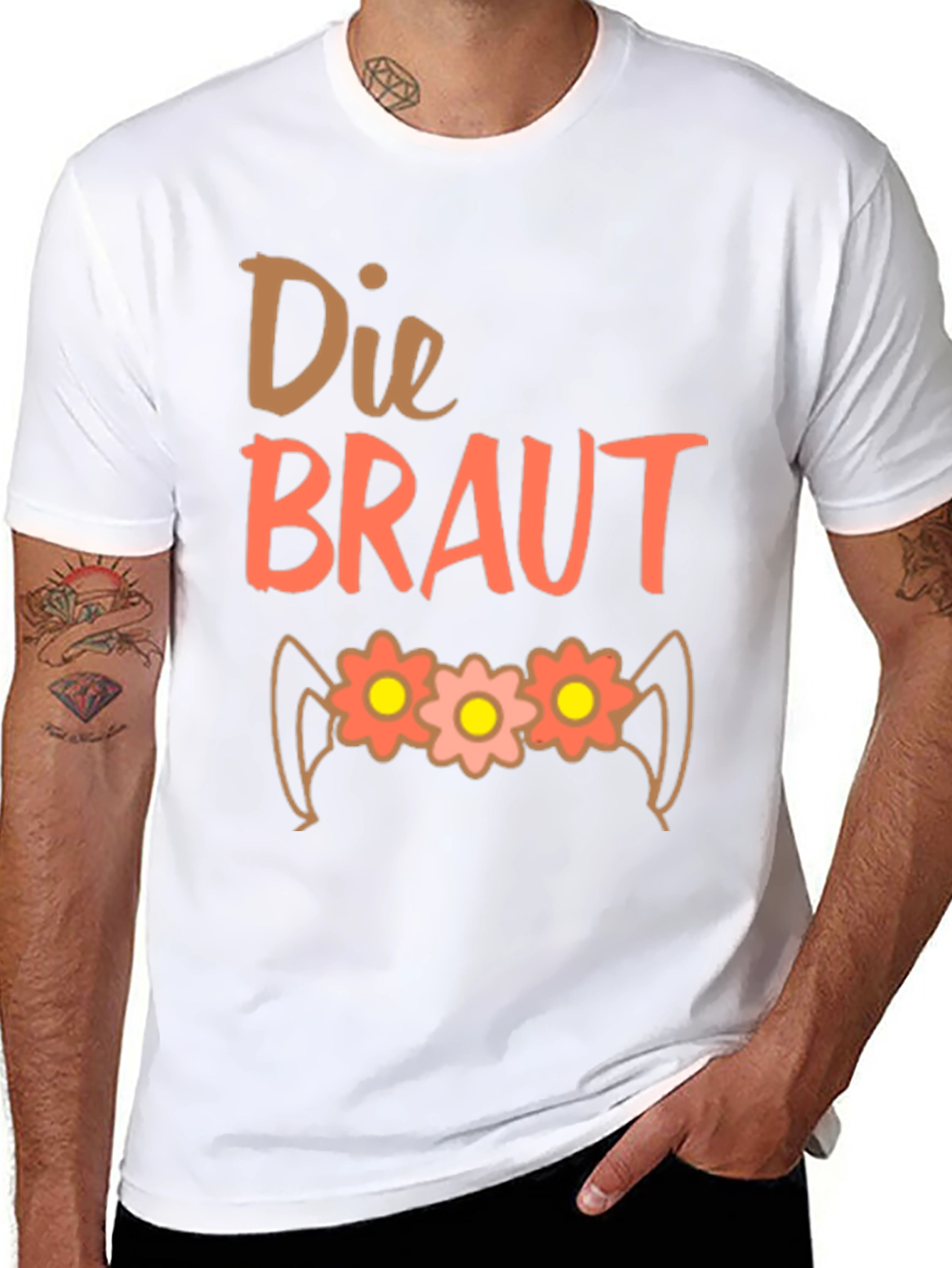 Die Braut T-Shirt - Bride Hen Party Tee
