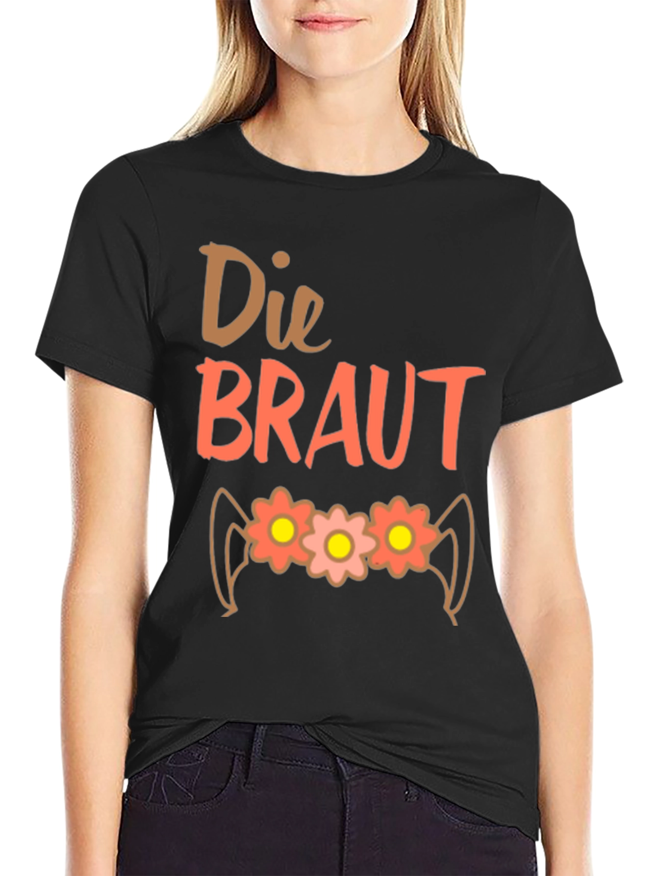 Die Braut T-Shirt - Bride Hen Party Tee