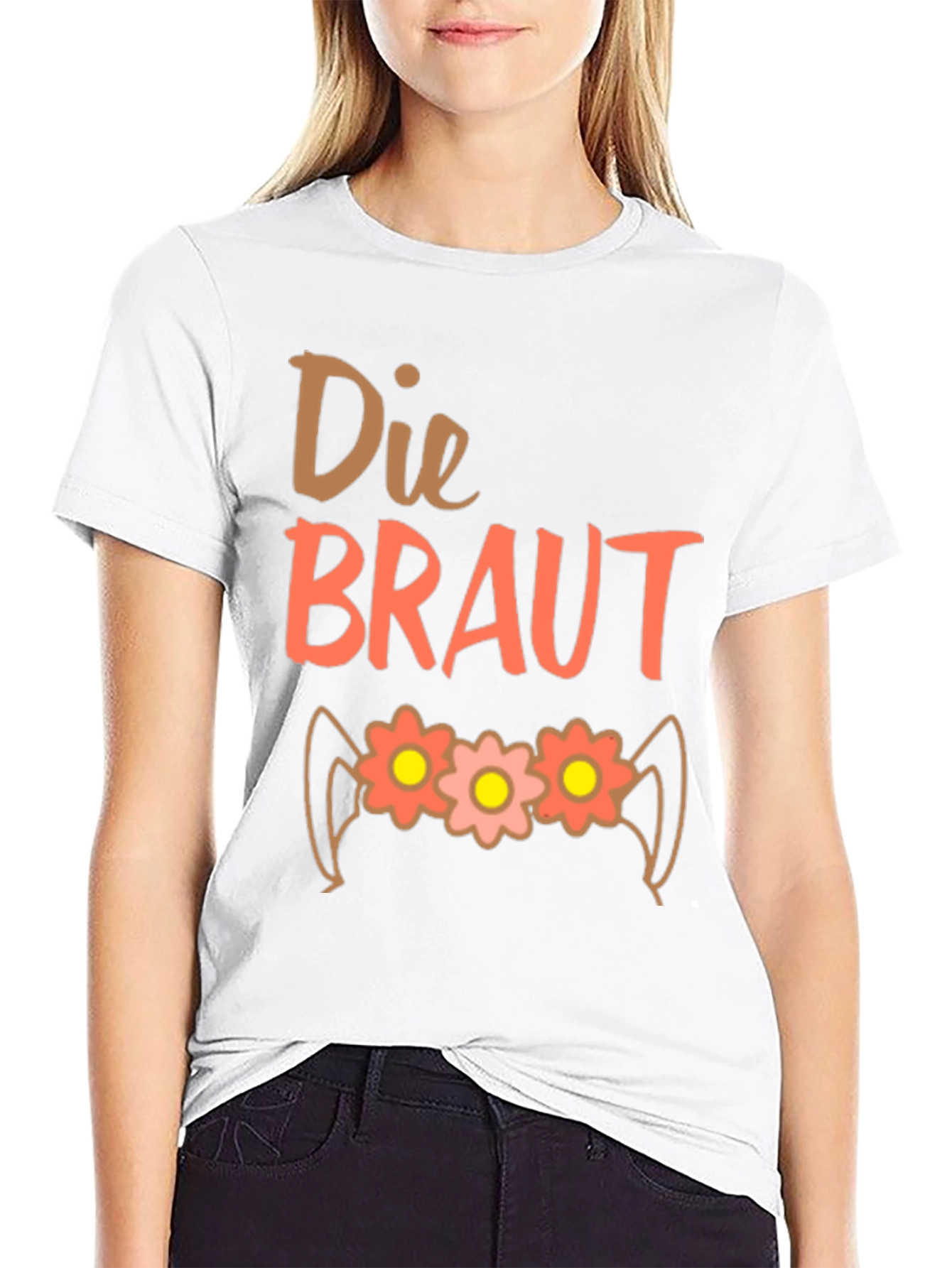 Die Braut T-Shirt - Bride Hen Party Tee
