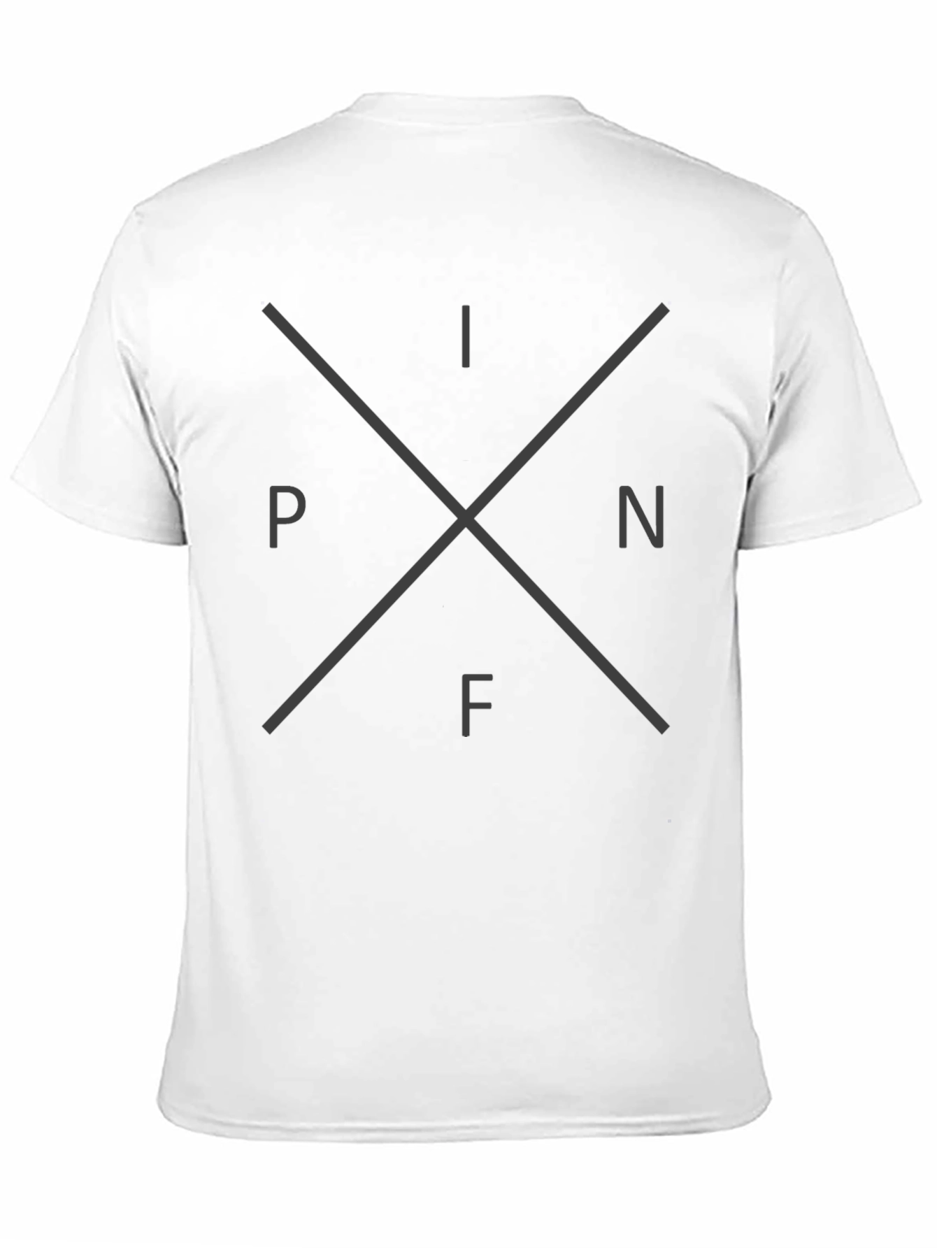 INPF Graphic Tee - Casual Style Black T-Shirt