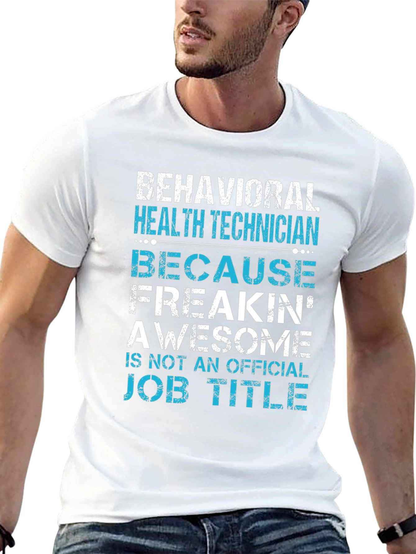 Behavioral Health Technician Funny Job Title T-Shirt