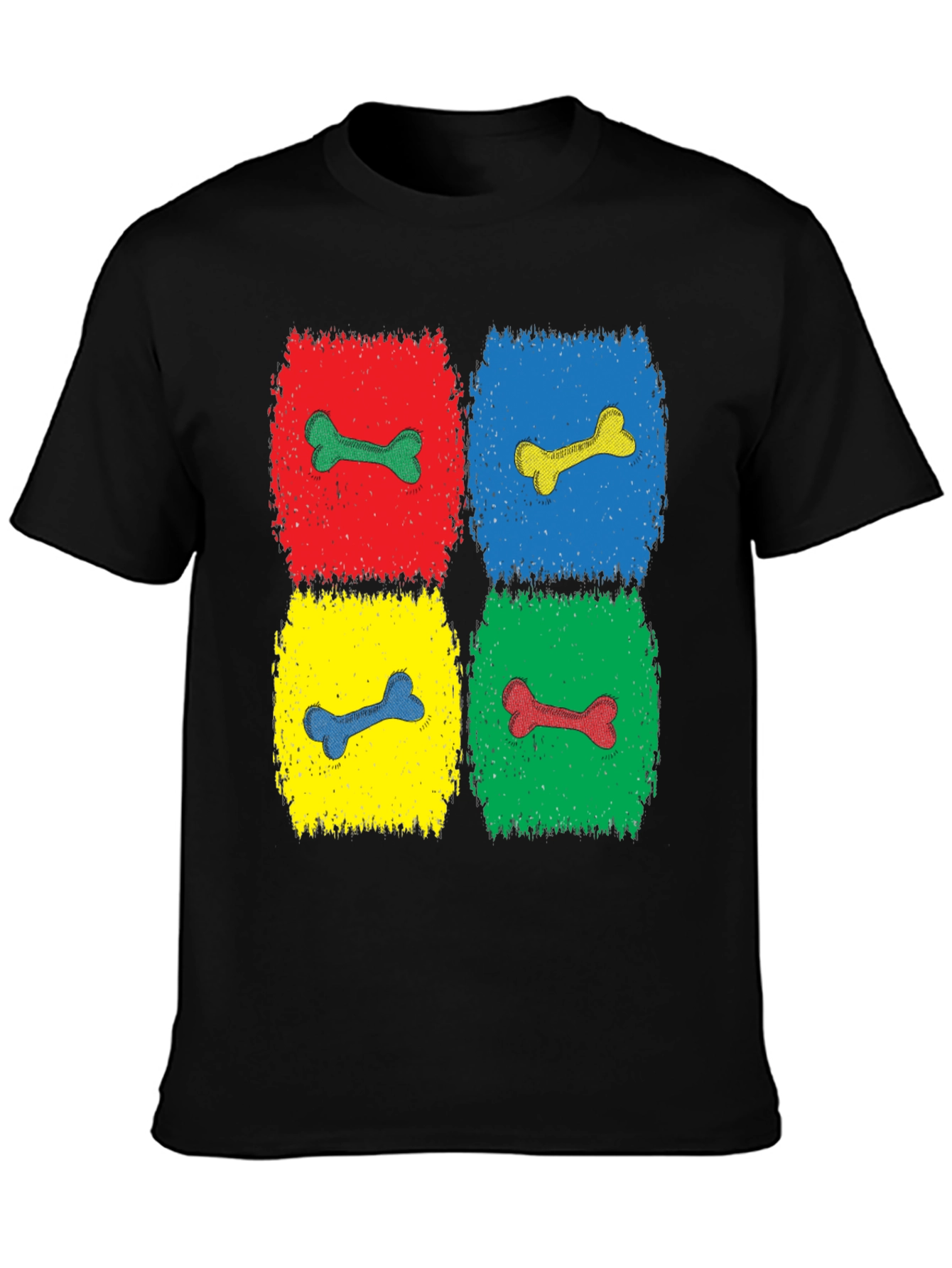 Pop Art Bone Pattern T-Shirt