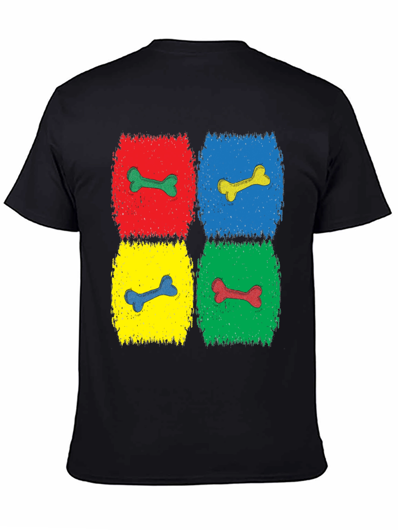 Pop Art Bone Pattern T-Shirt
