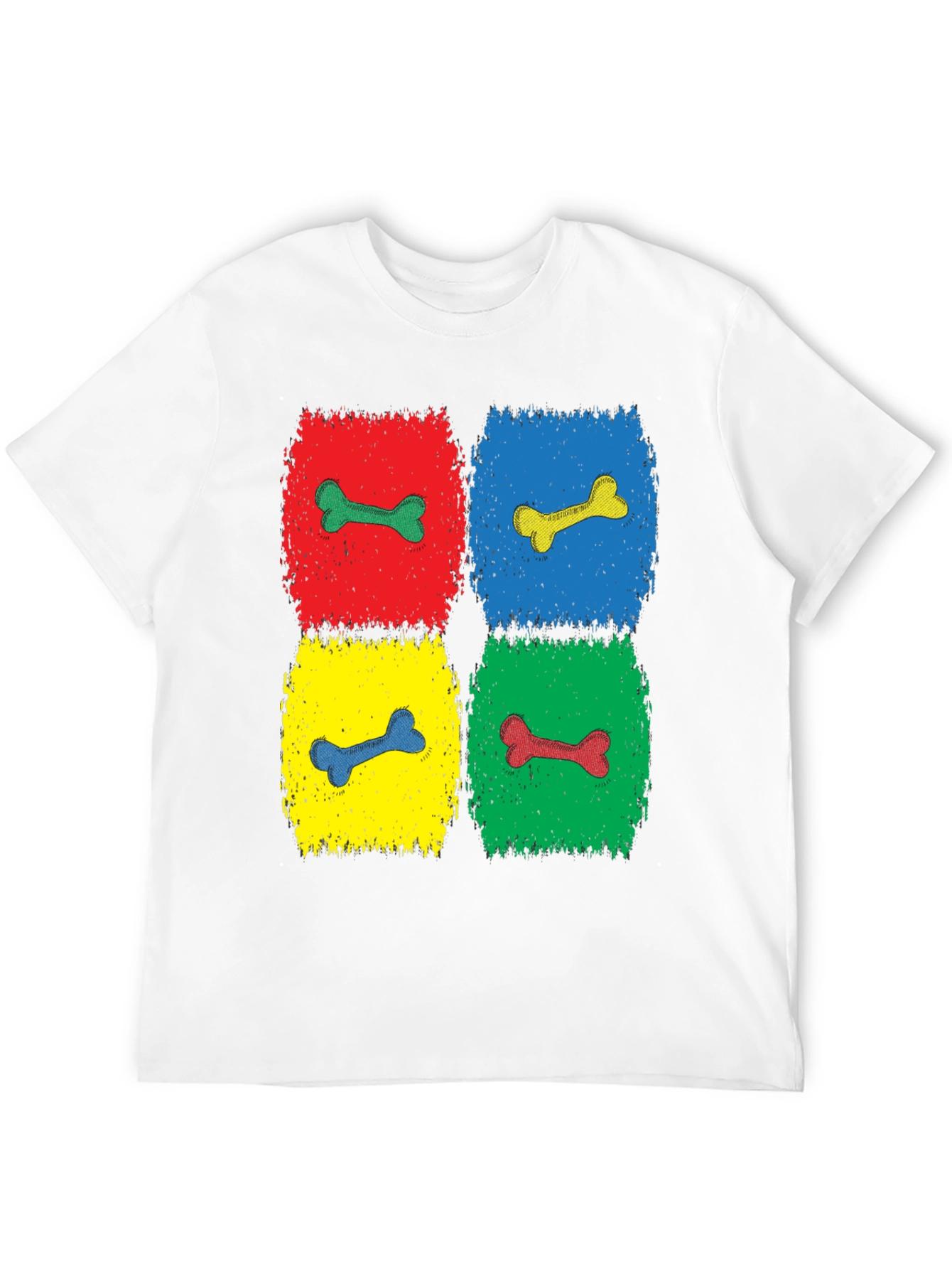 Pop Art Bone Pattern T-Shirt