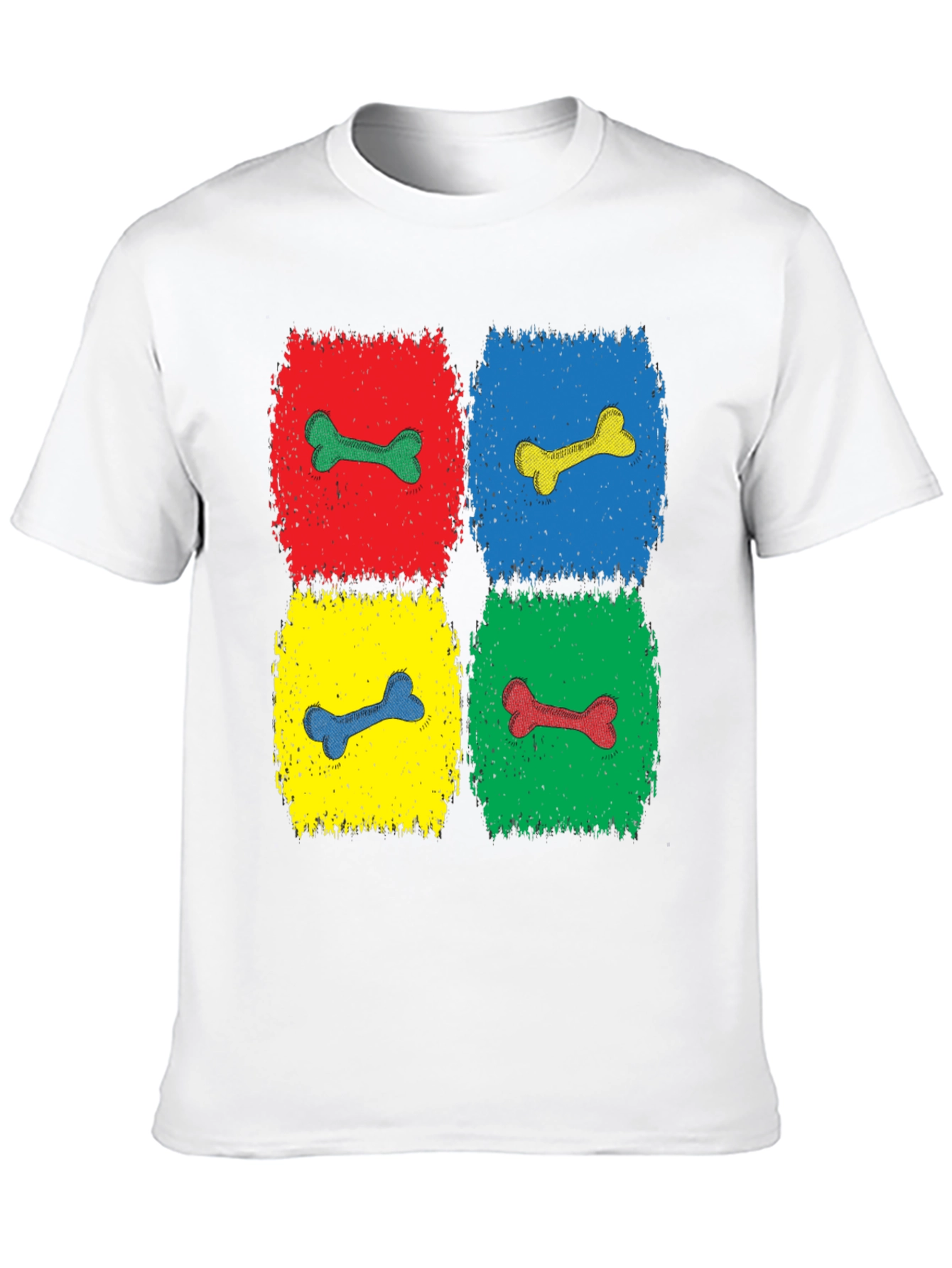 Pop Art Bone Pattern T-Shirt