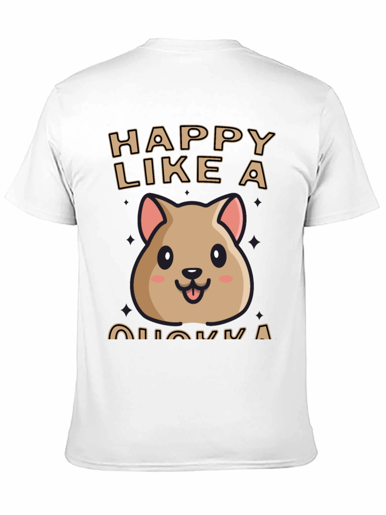 Happy Quokka T-Shirt - Cute Animal Graphic Tee