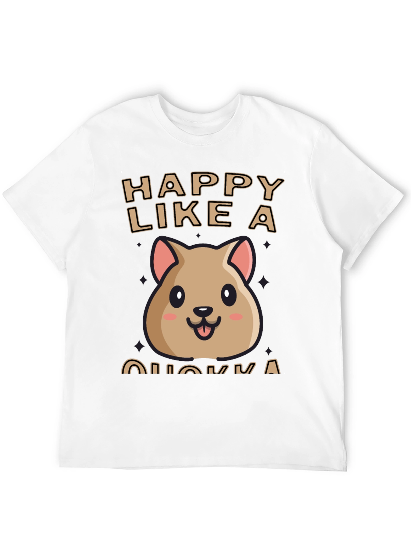 Happy Quokka T-Shirt - Cute Animal Graphic Tee