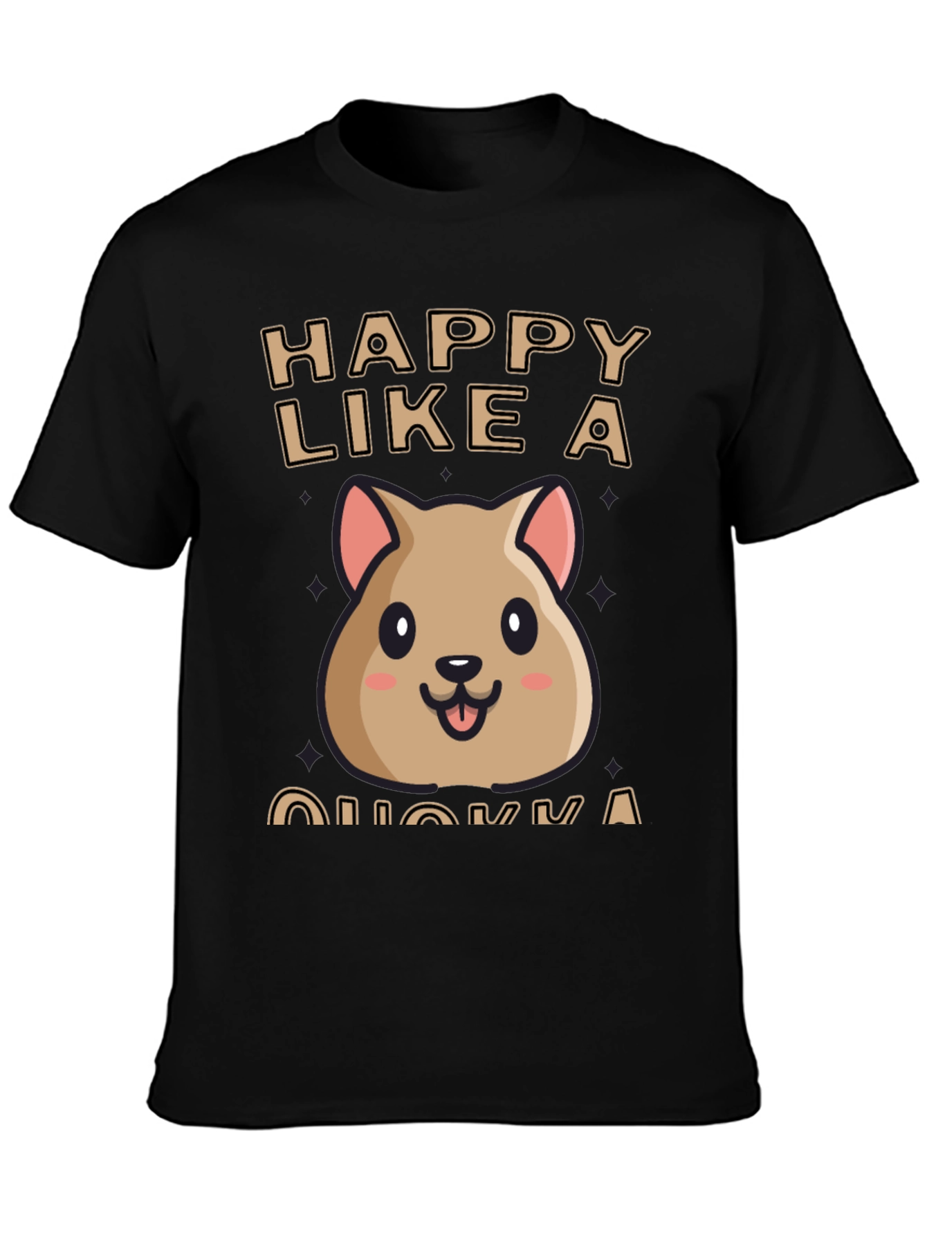 Happy Quokka T-Shirt - Cute Animal Graphic Tee