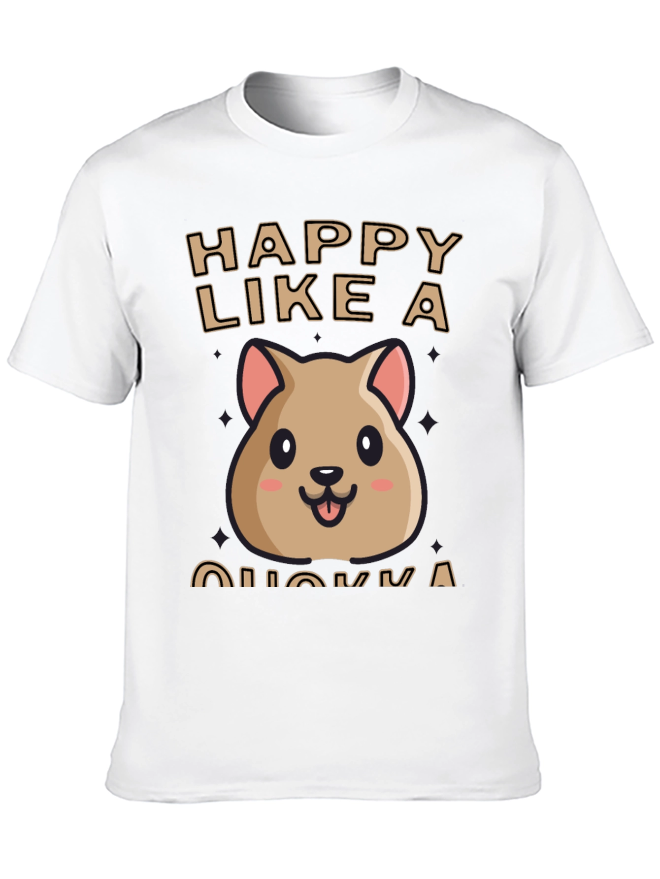 Happy Quokka T-Shirt - Cute Animal Graphic Tee