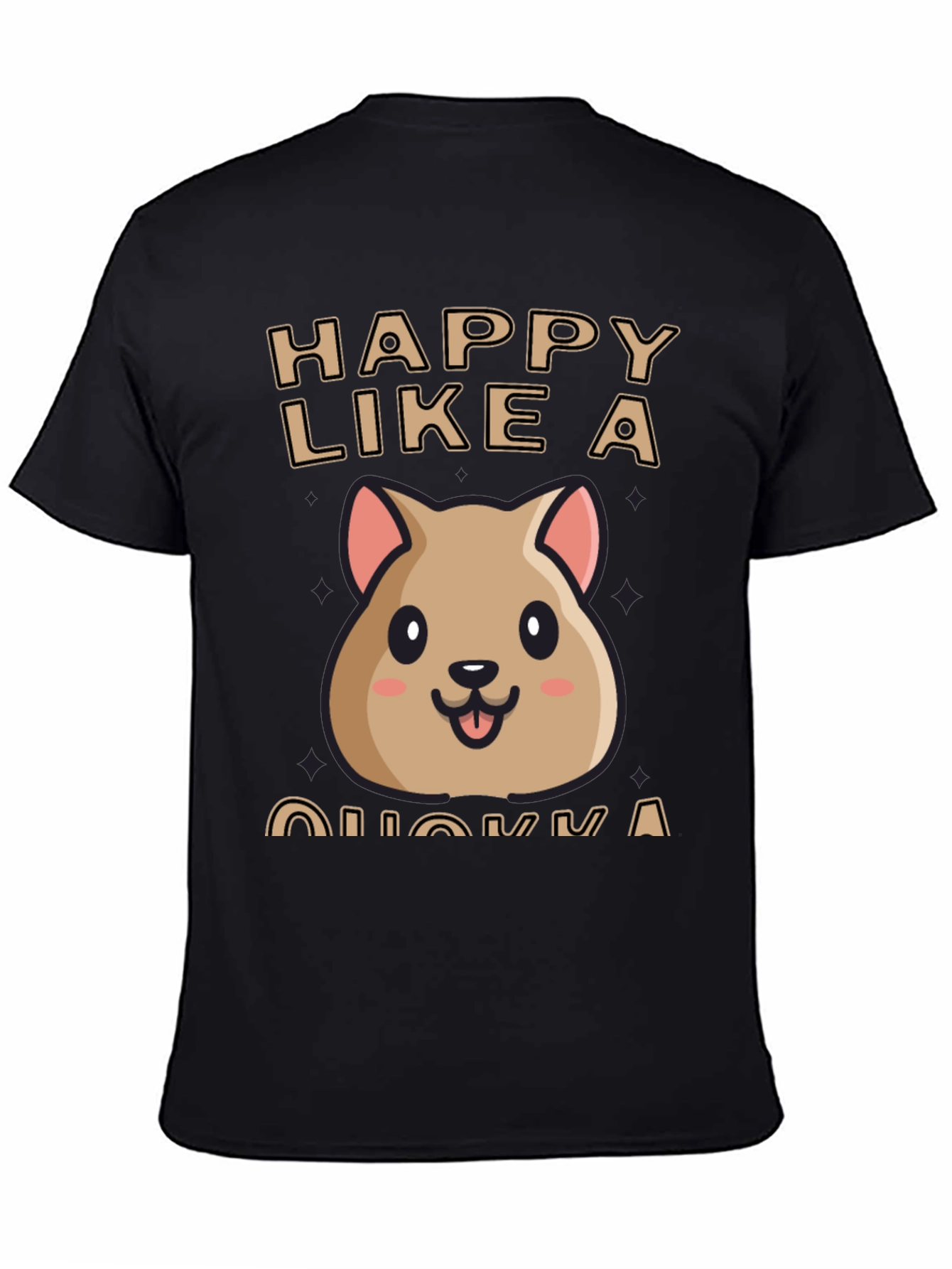 Happy Quokka T-Shirt - Cute Animal Graphic Tee