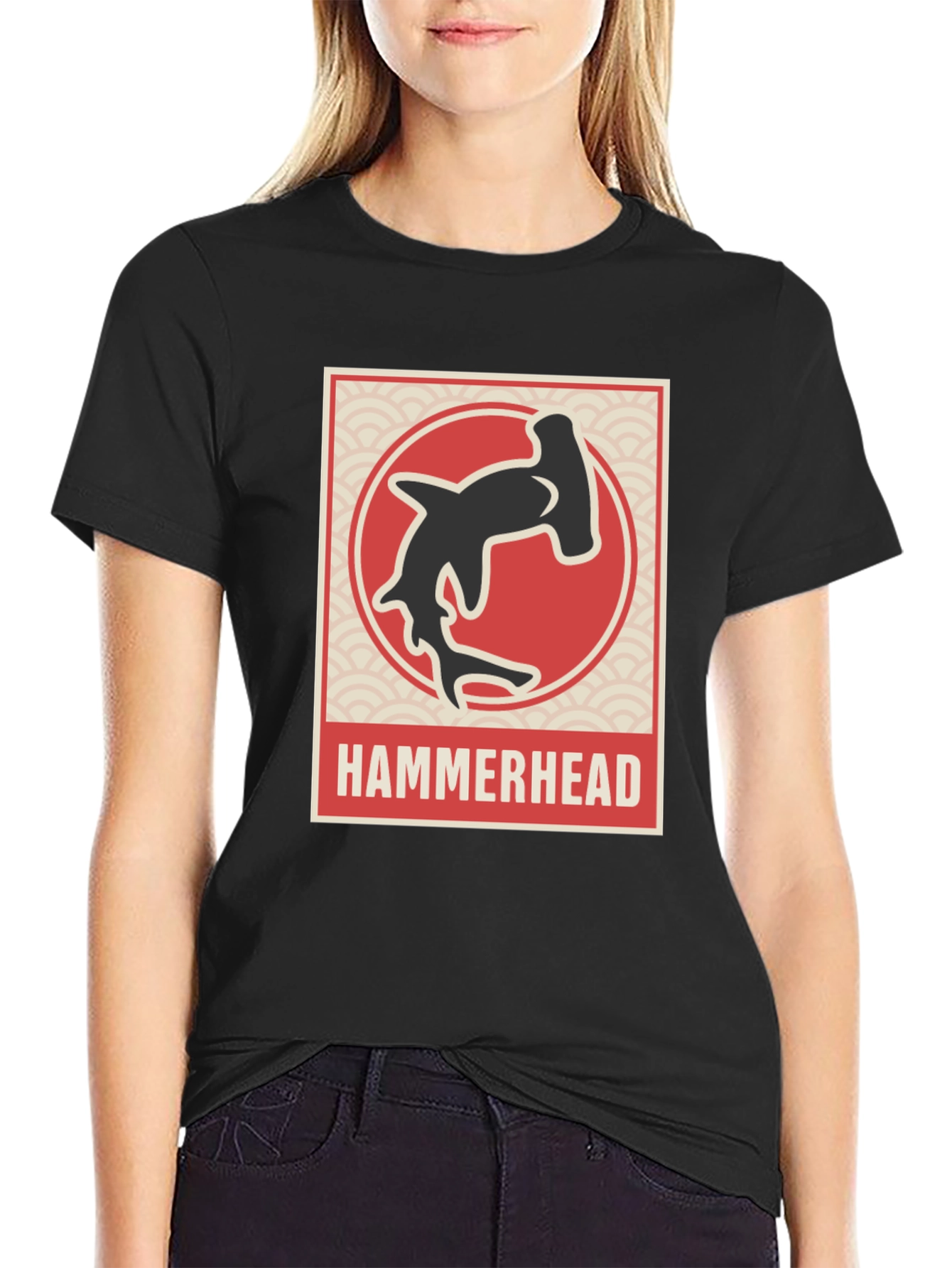 Hammerhead Shark Graphic T-Shirt - Unique Design