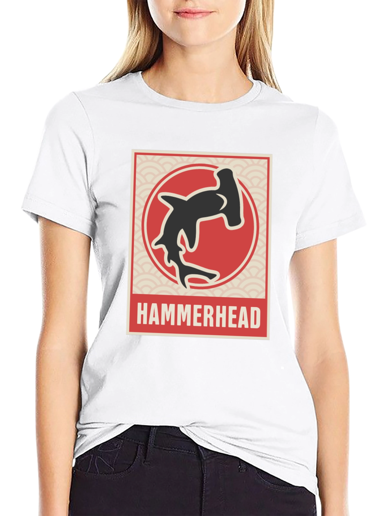 Hammerhead Shark Graphic T-Shirt - Unique Design