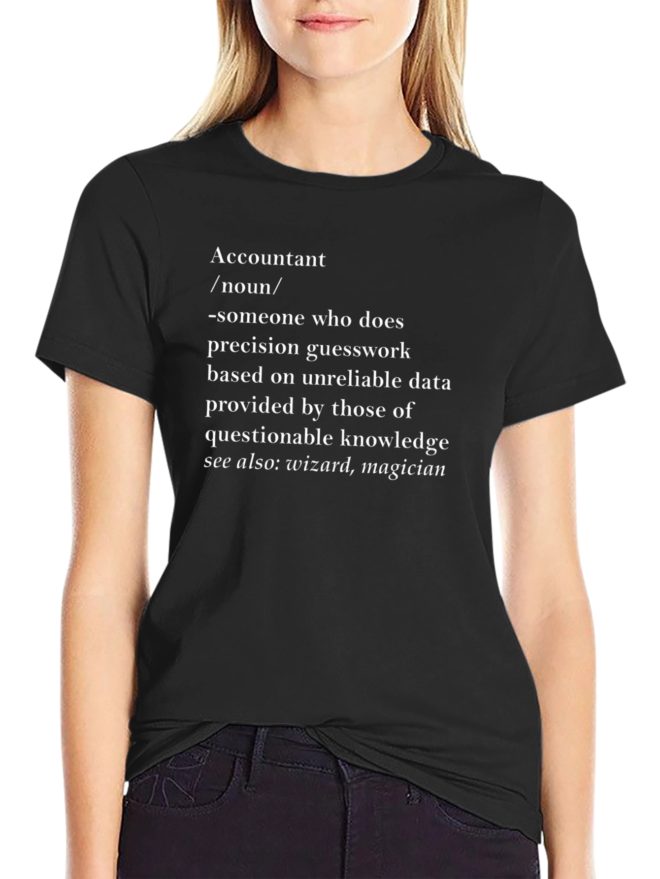 Accountant Definition T-Shirt - Funny Accounting Gift