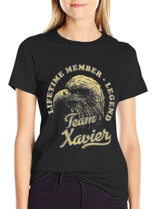 Team Xavier Eagle Graphic Tee - Lifetime Member Legend T-Shirt