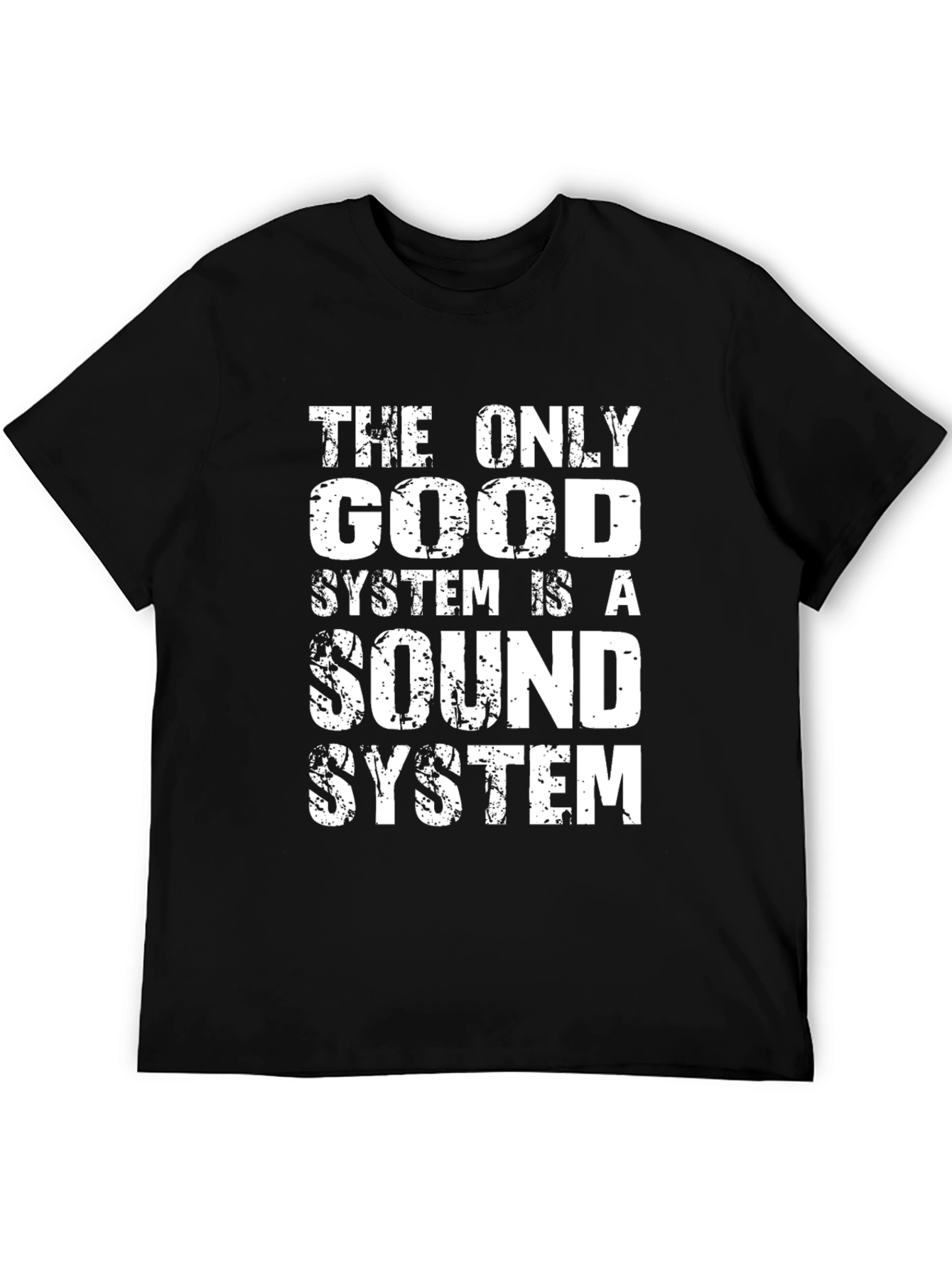 Sound System Graphic Tee - Music Lover T-Shirt