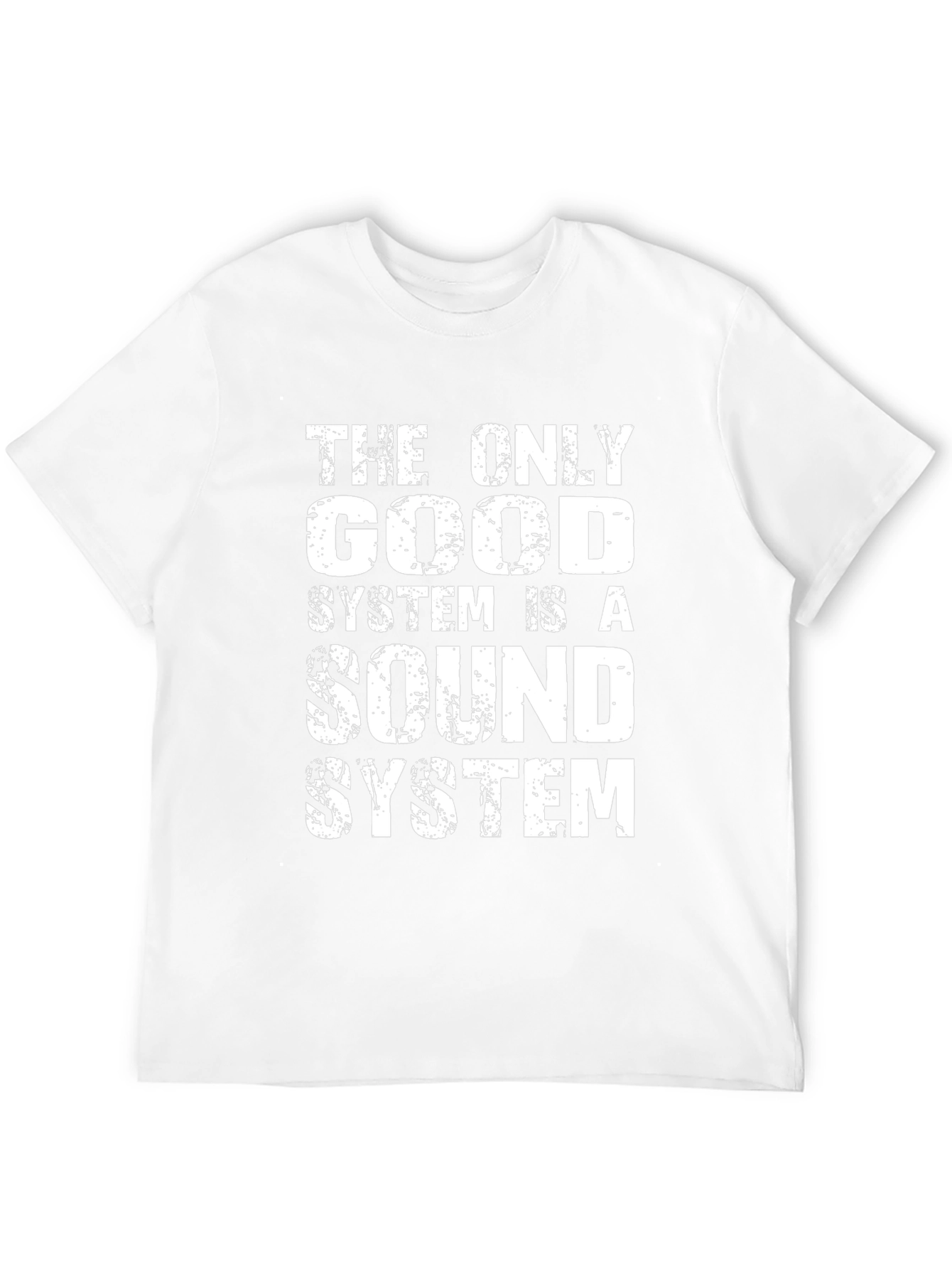 Sound System Graphic Tee - Music Lover T-Shirt