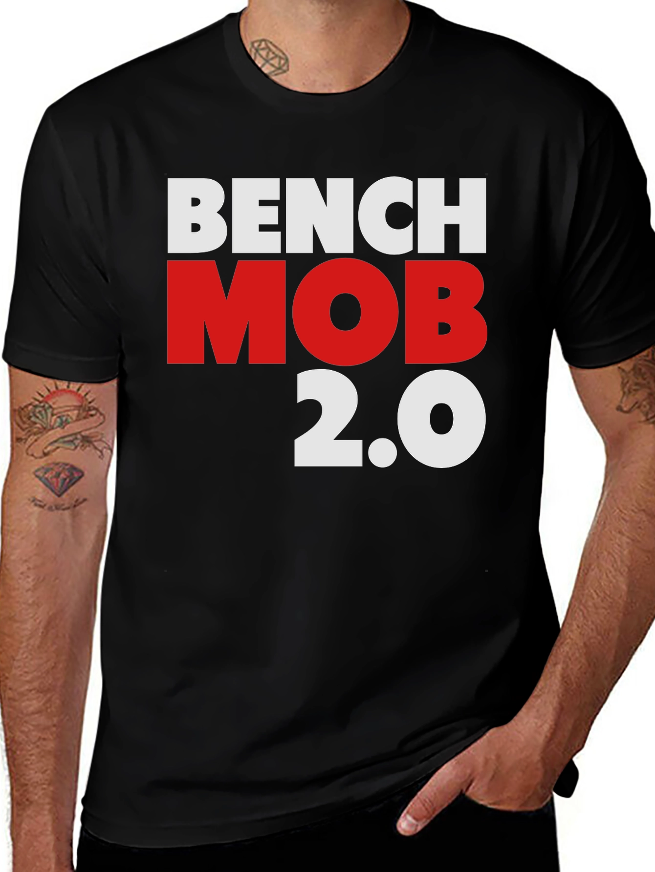 Bench Mob 2.0 Graphic T-Shirt - Black