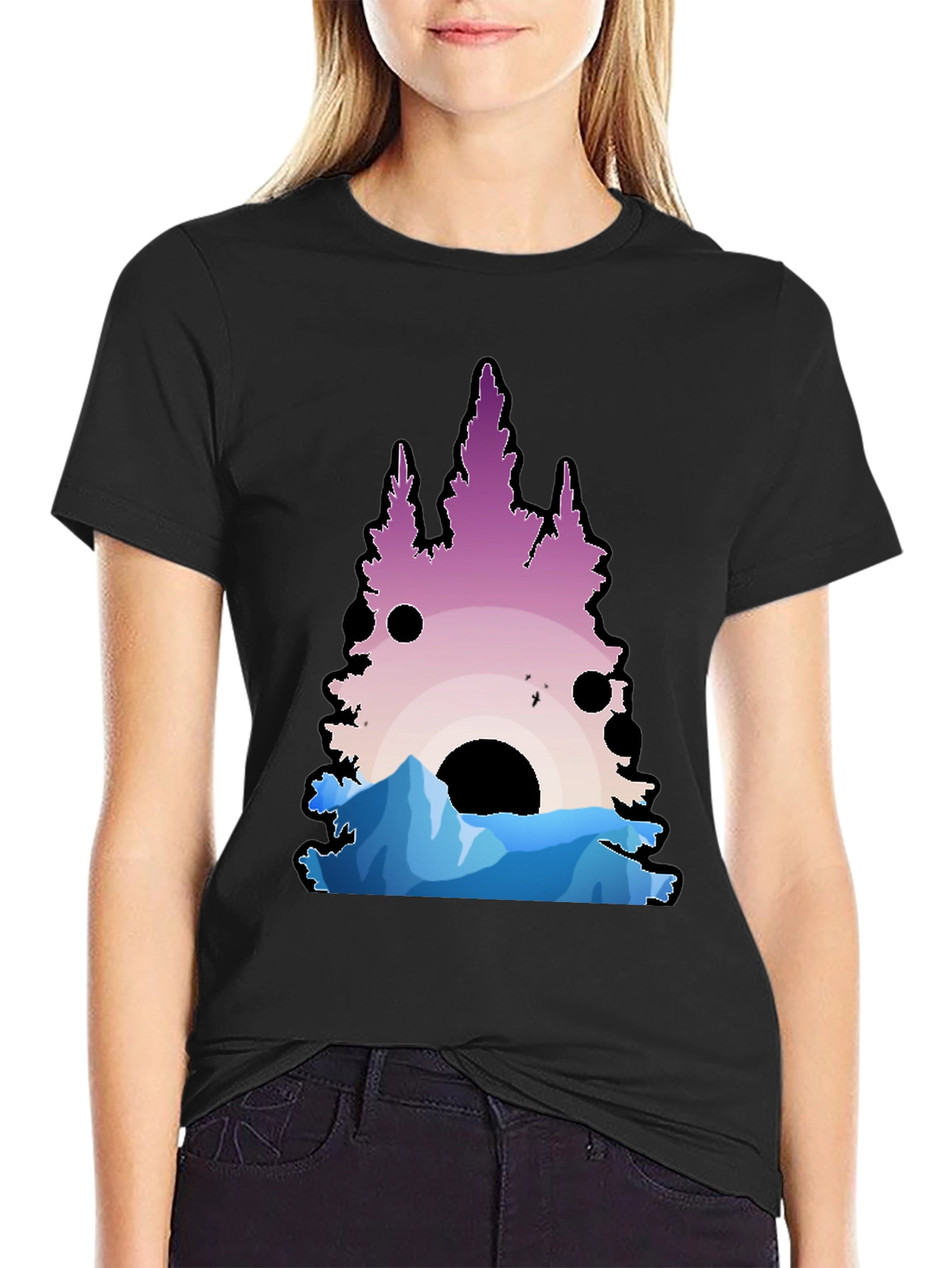 Mountain & Forest Graphic Tee