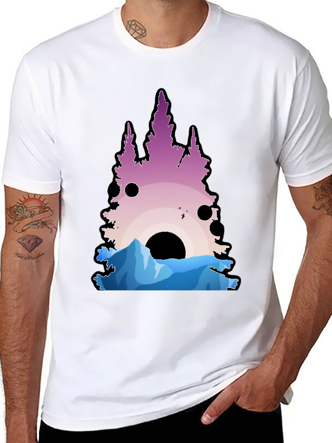 Mountain & Forest Graphic Tee