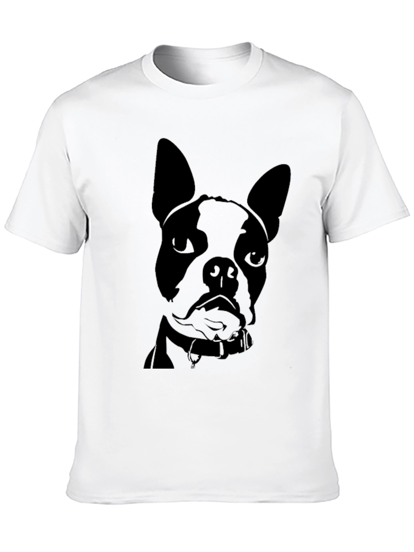 Black Boston Terrier Graphic Tee