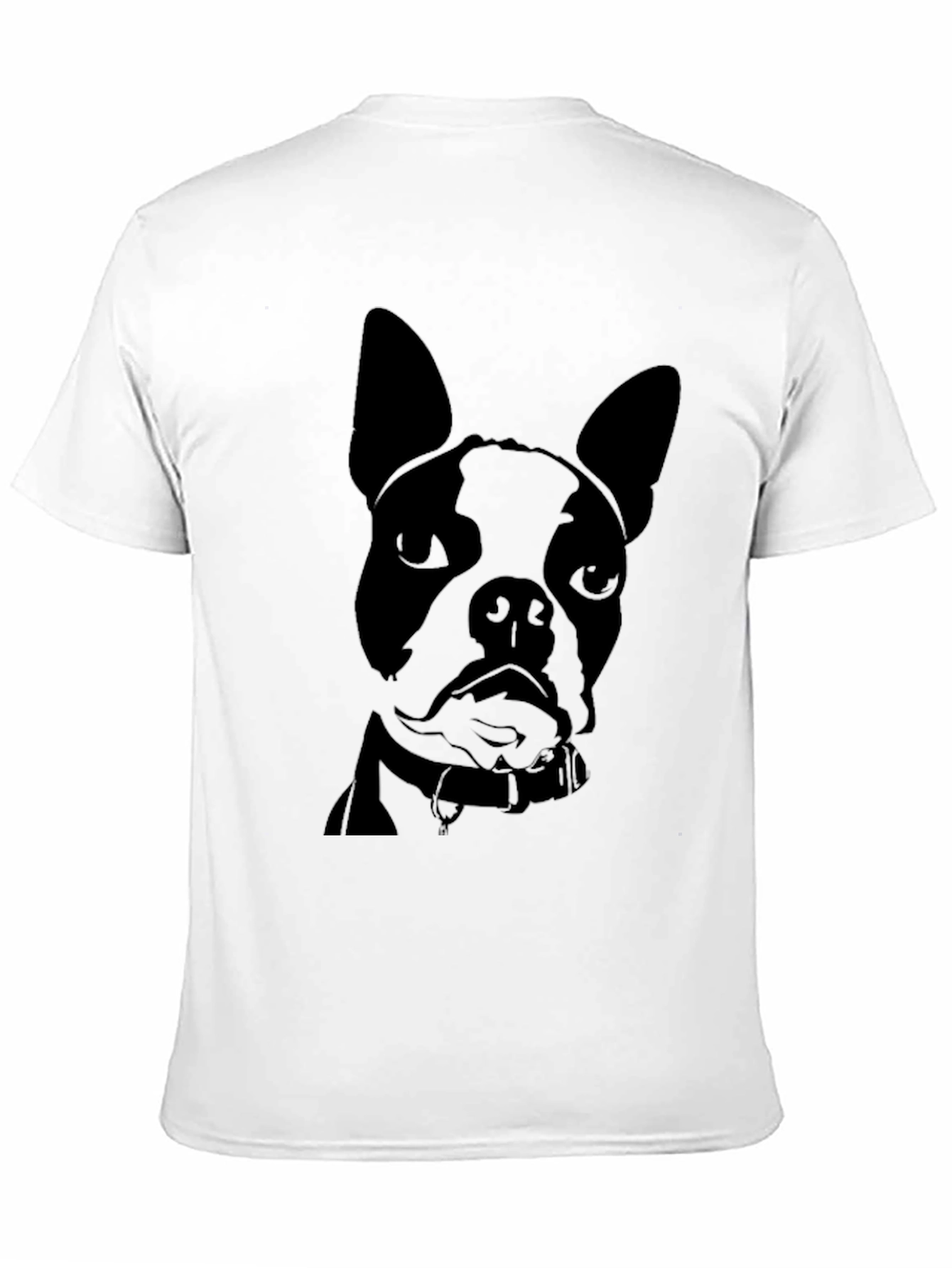 Black Boston Terrier Graphic Tee