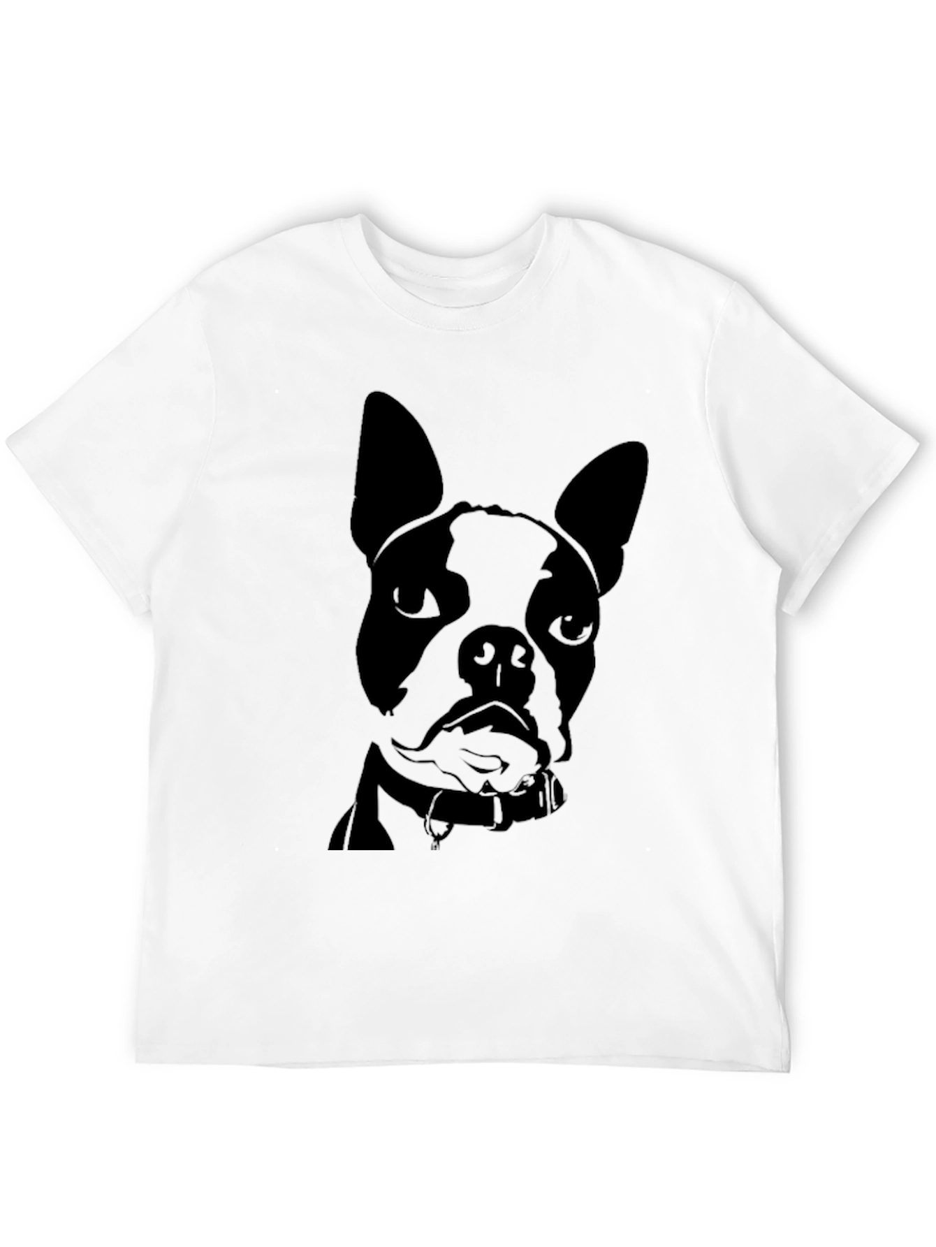 Black Boston Terrier Graphic Tee