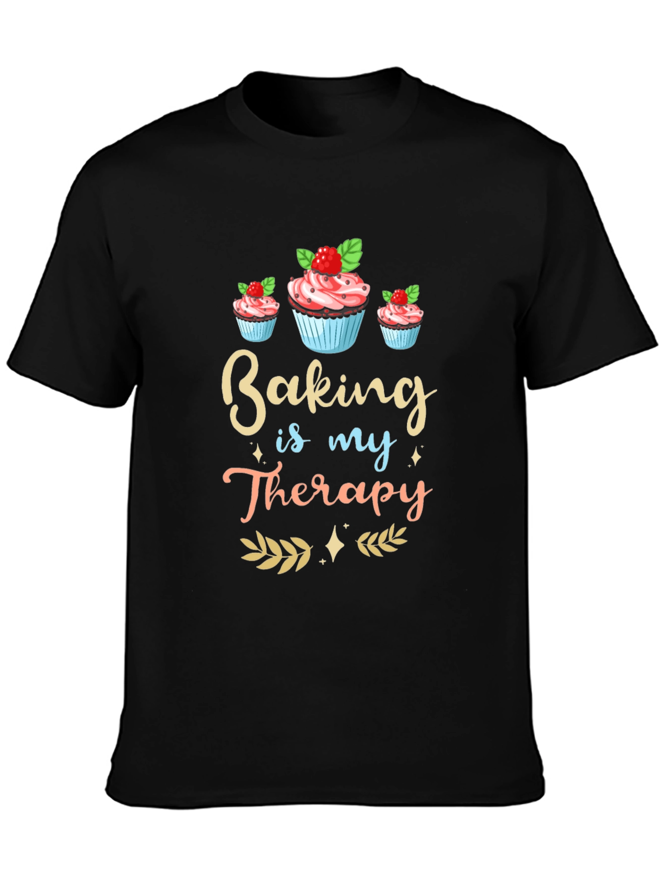 Baking is My Therapy Graphic Tee