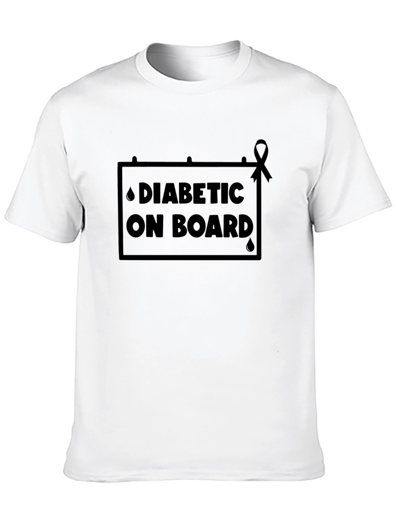 Diabetic On Board Awareness T-Shirt