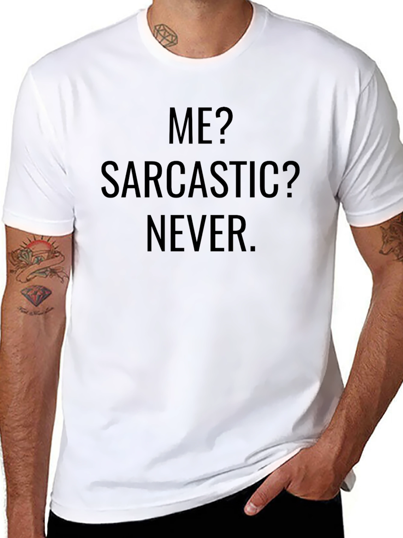 Sarcastic Never Graphic Tee