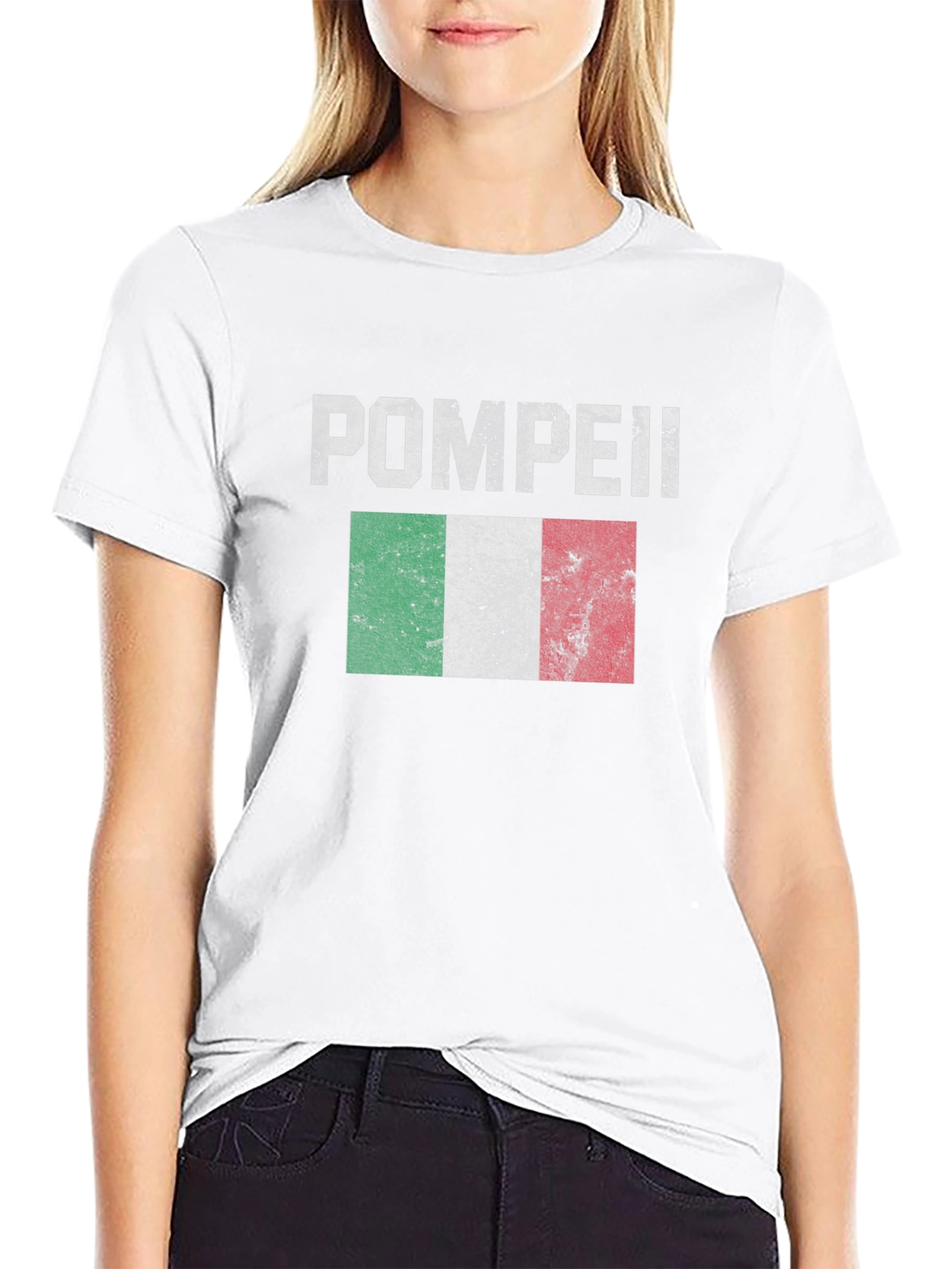 Pompeii Italy Flag T-Shirt