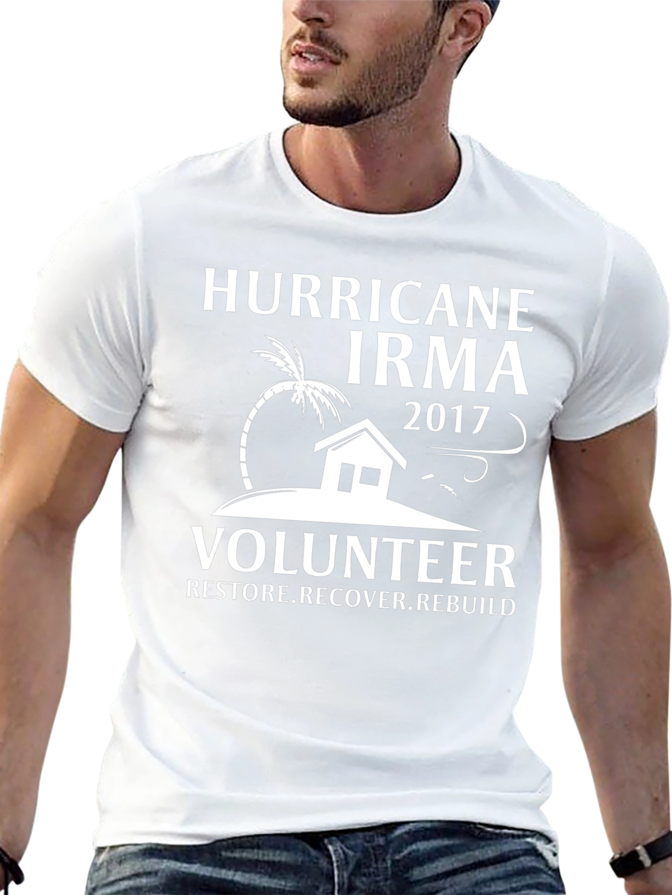 Hurricane Irma Volunteer Relief T-Shirt