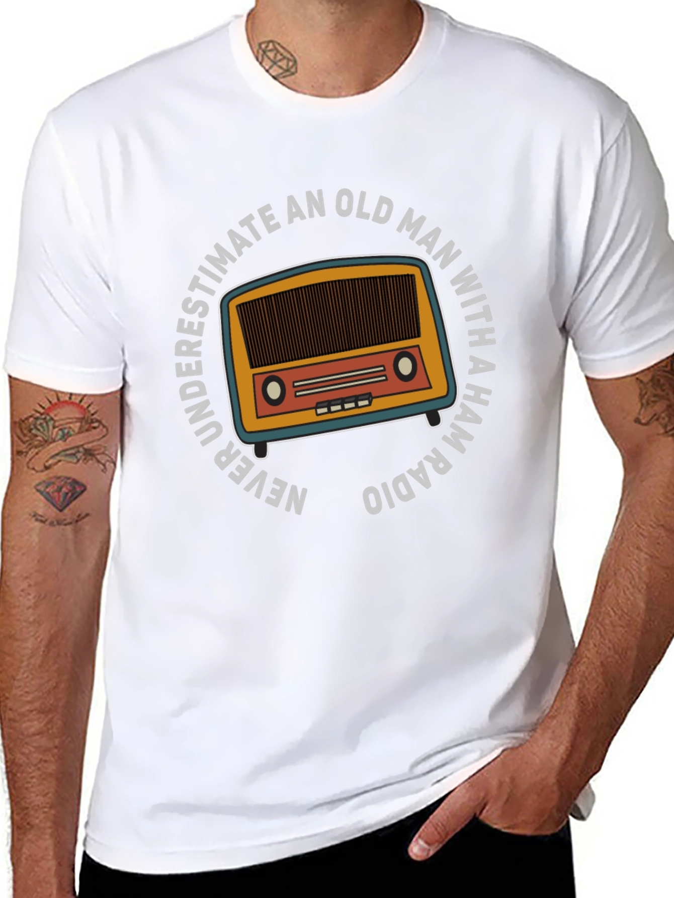 Ham Radio Old Man T-Shirt