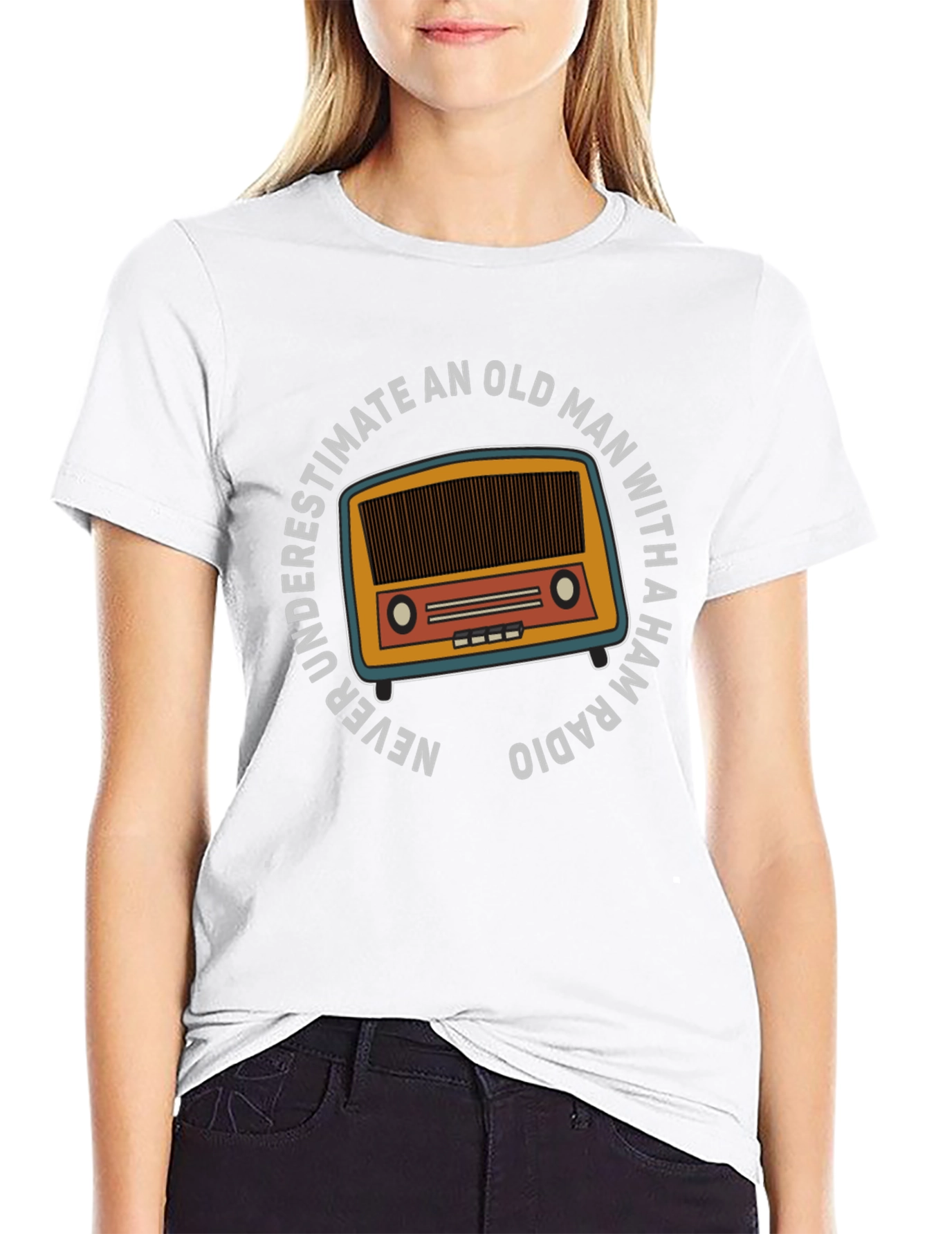 Ham Radio Old Man T-Shirt