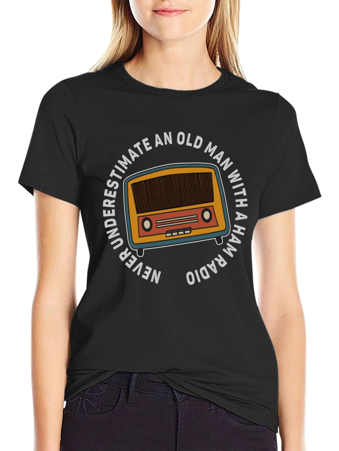 Ham Radio Old Man T-Shirt