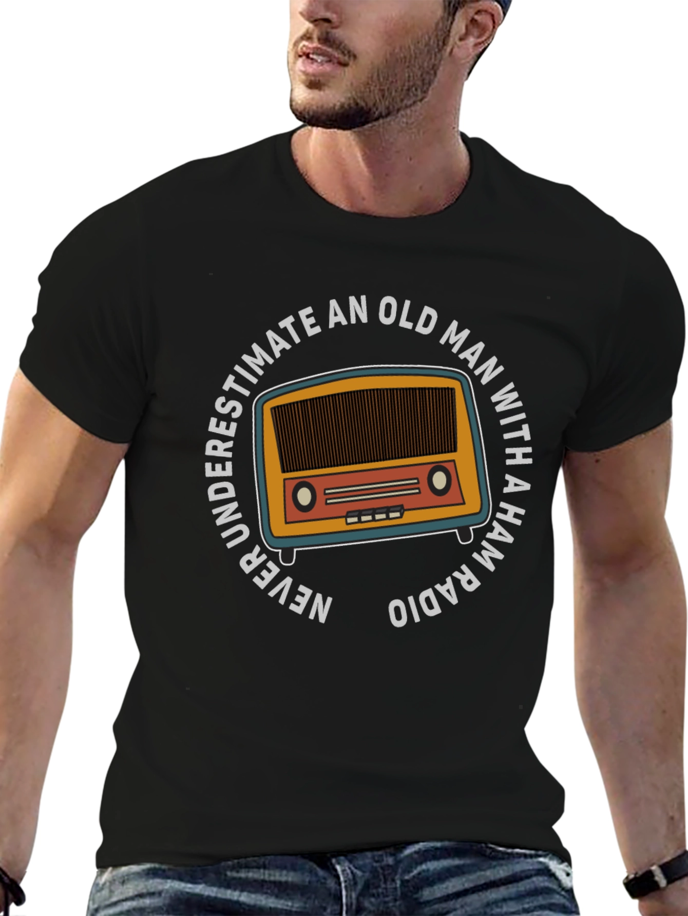 Ham Radio Old Man T-Shirt