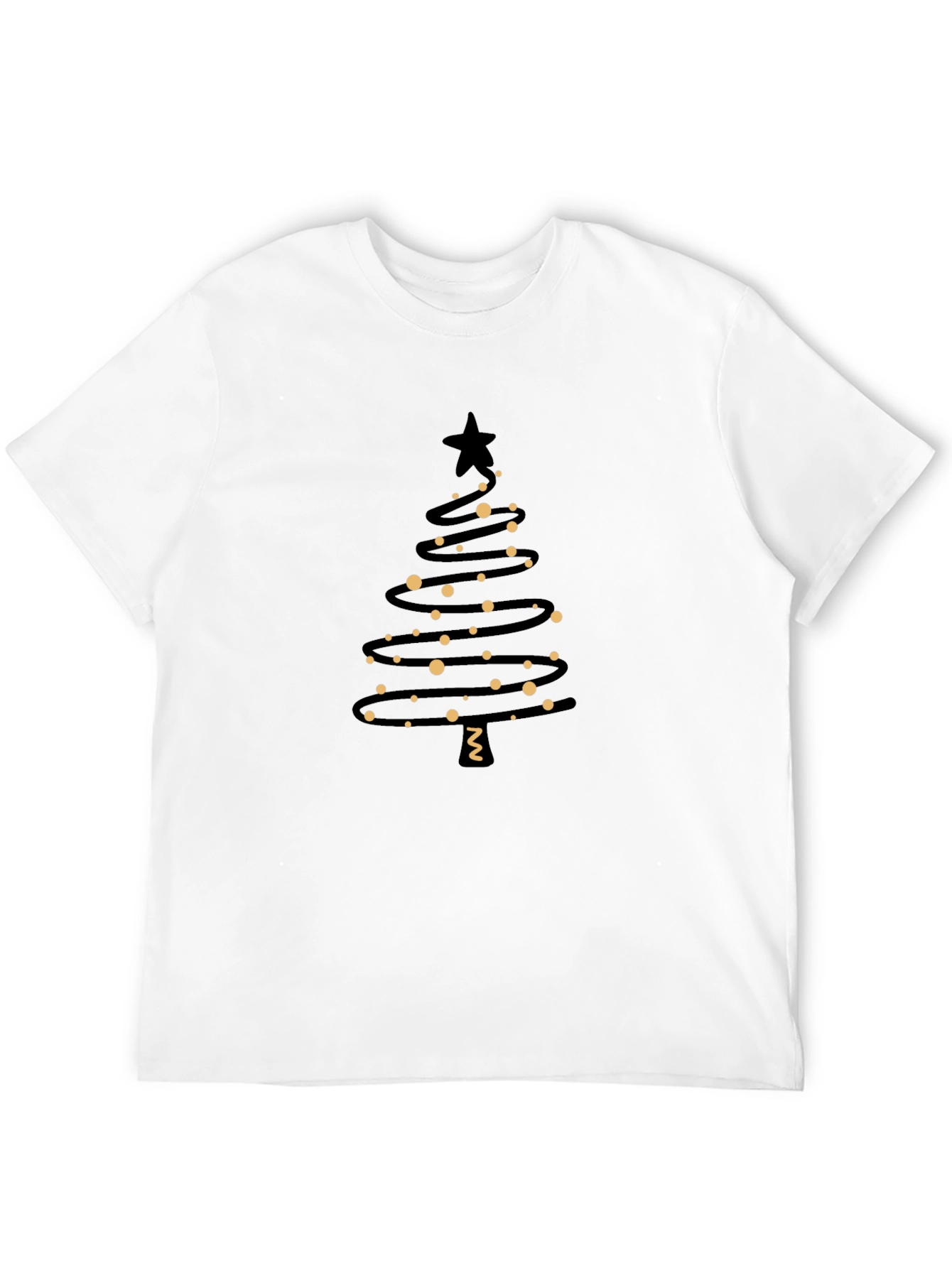 Festive Christmas Tree Graphic Tee