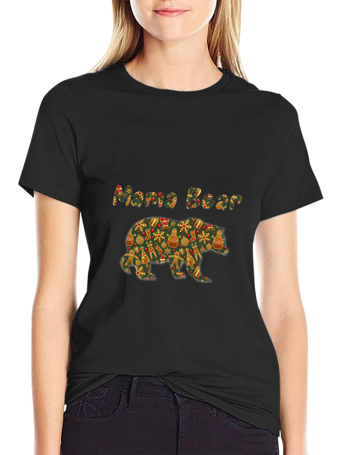 Mama Bear Christmas Shirt