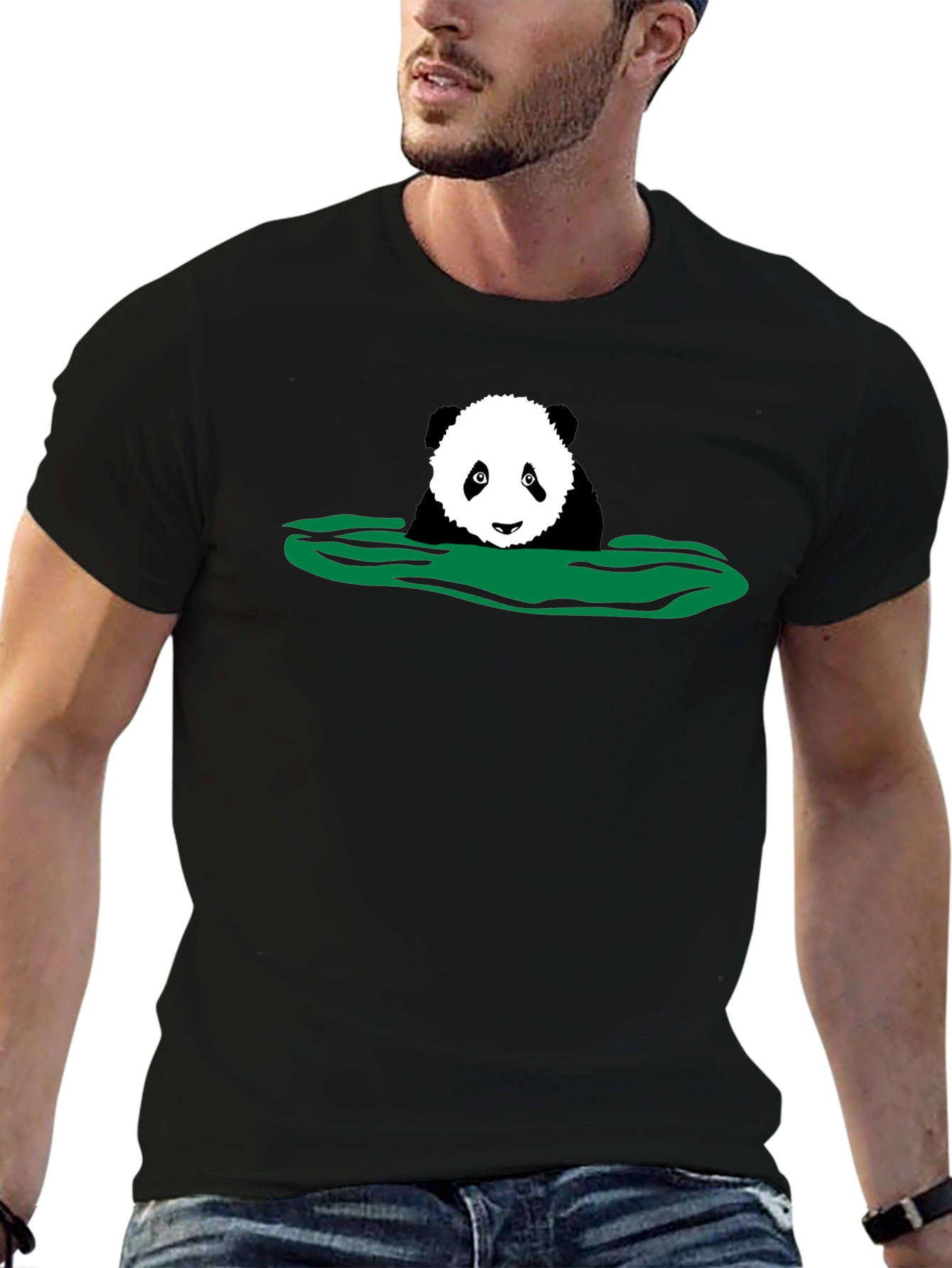 Panda Graphic T-Shirt - Casual Style