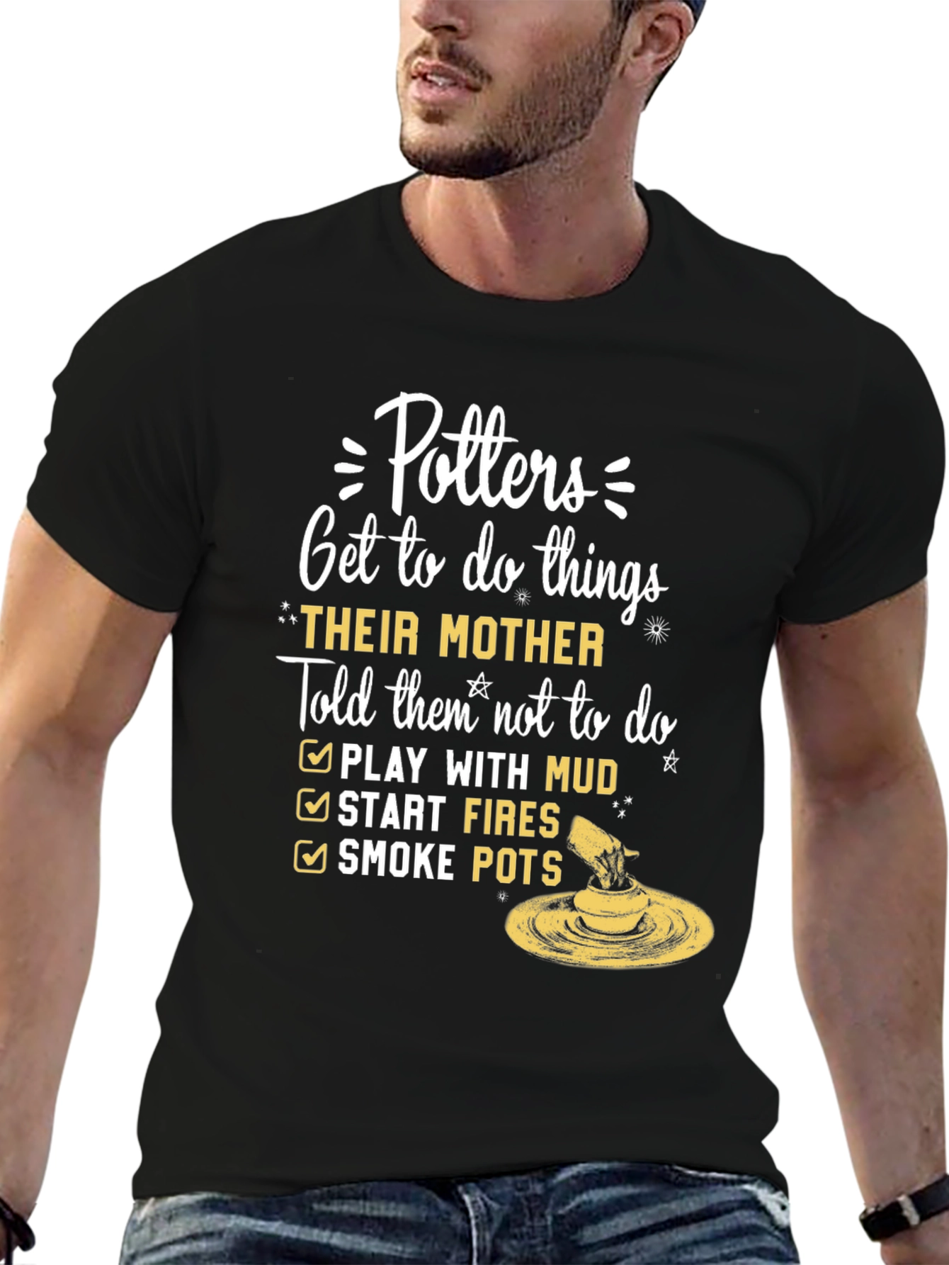 Potters Humor T-Shirt - Mothers Forbidden Fun