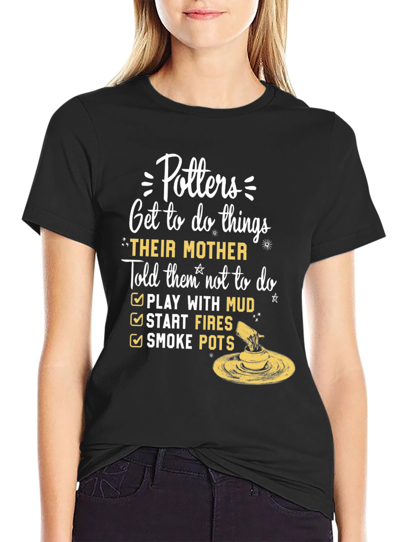 Potters Humor T-Shirt - Mothers Forbidden Fun