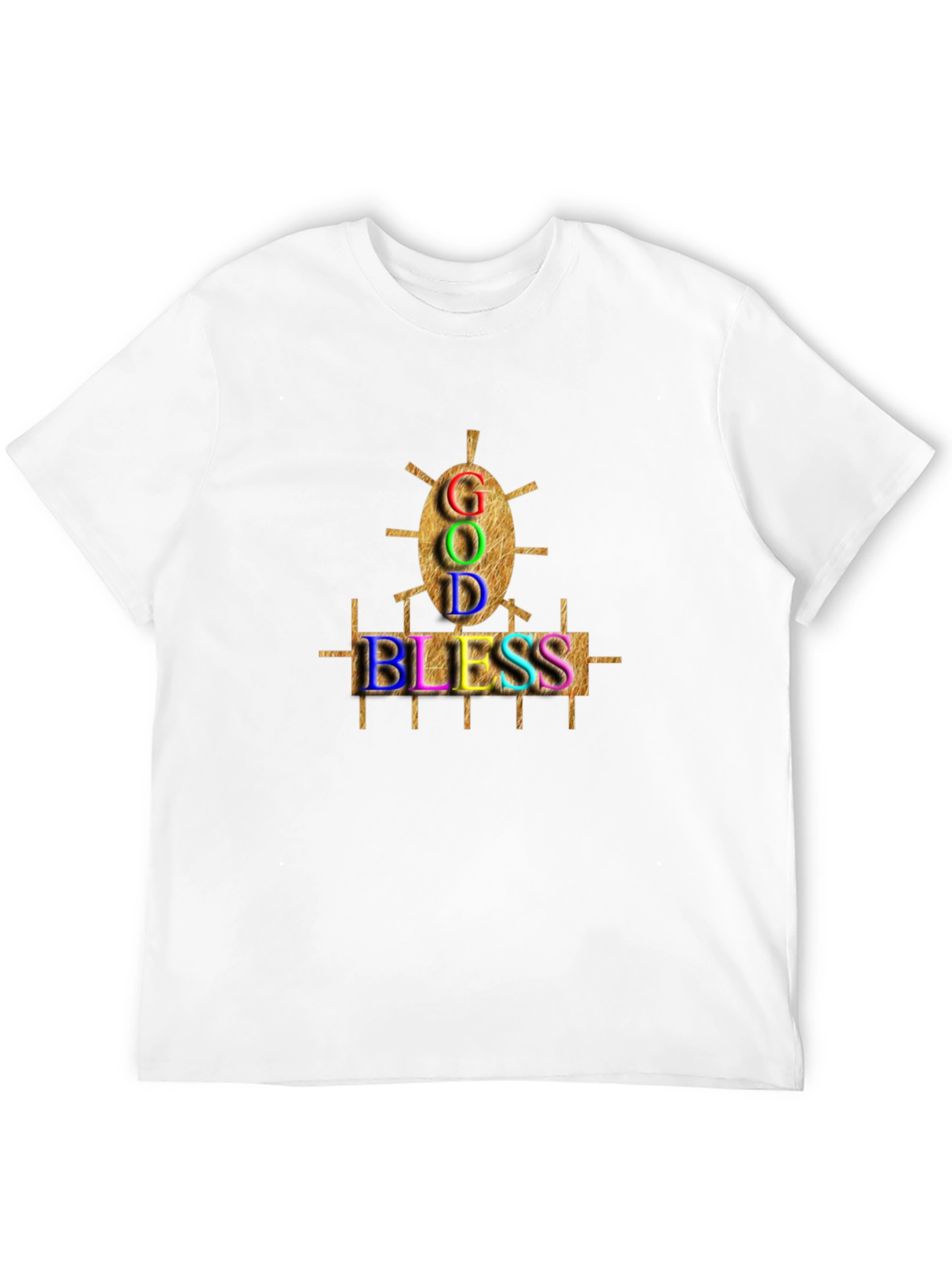 God Bless Graphic Black T-Shirt