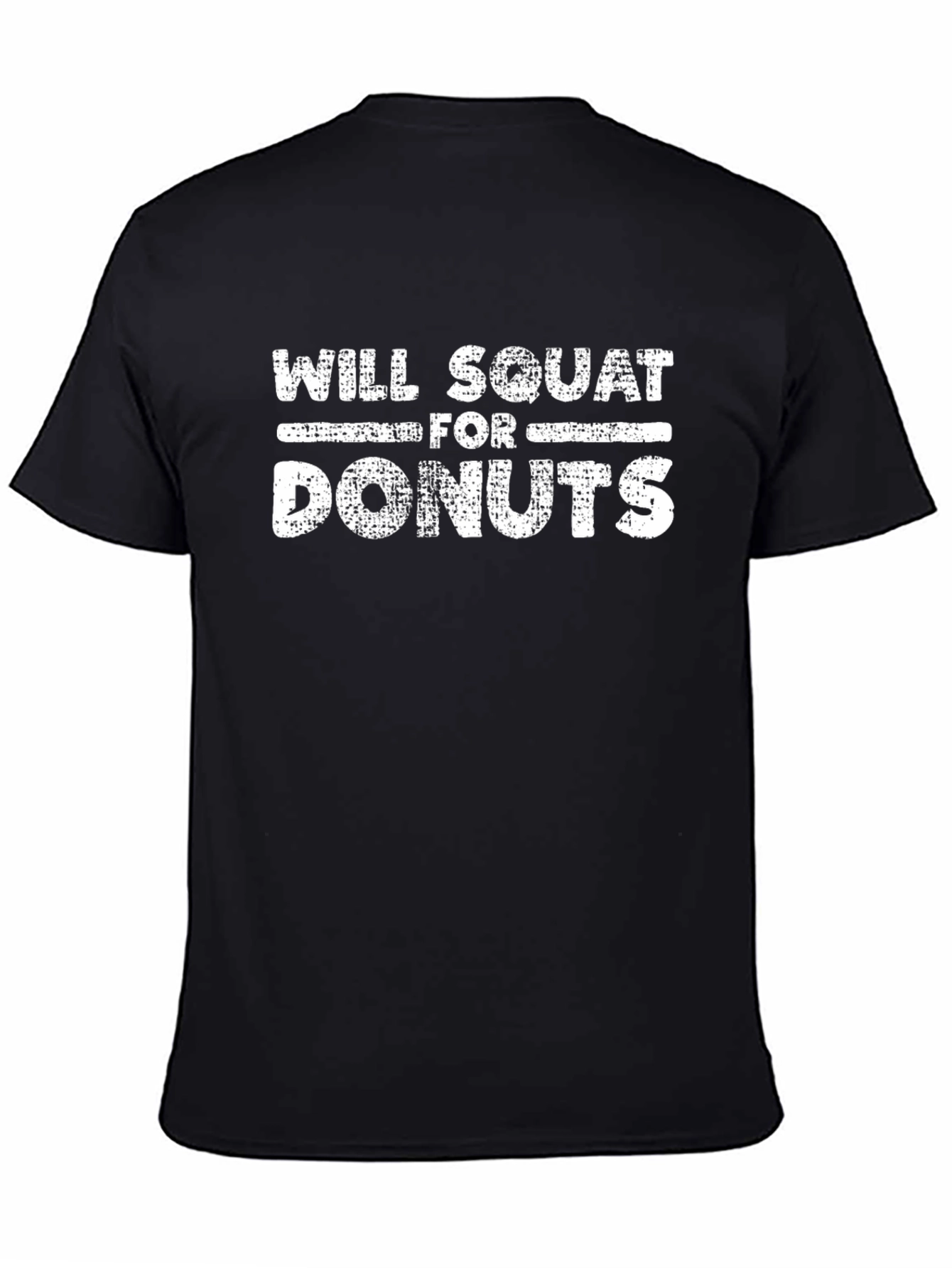 Will Squat for Donuts Graphic Tee