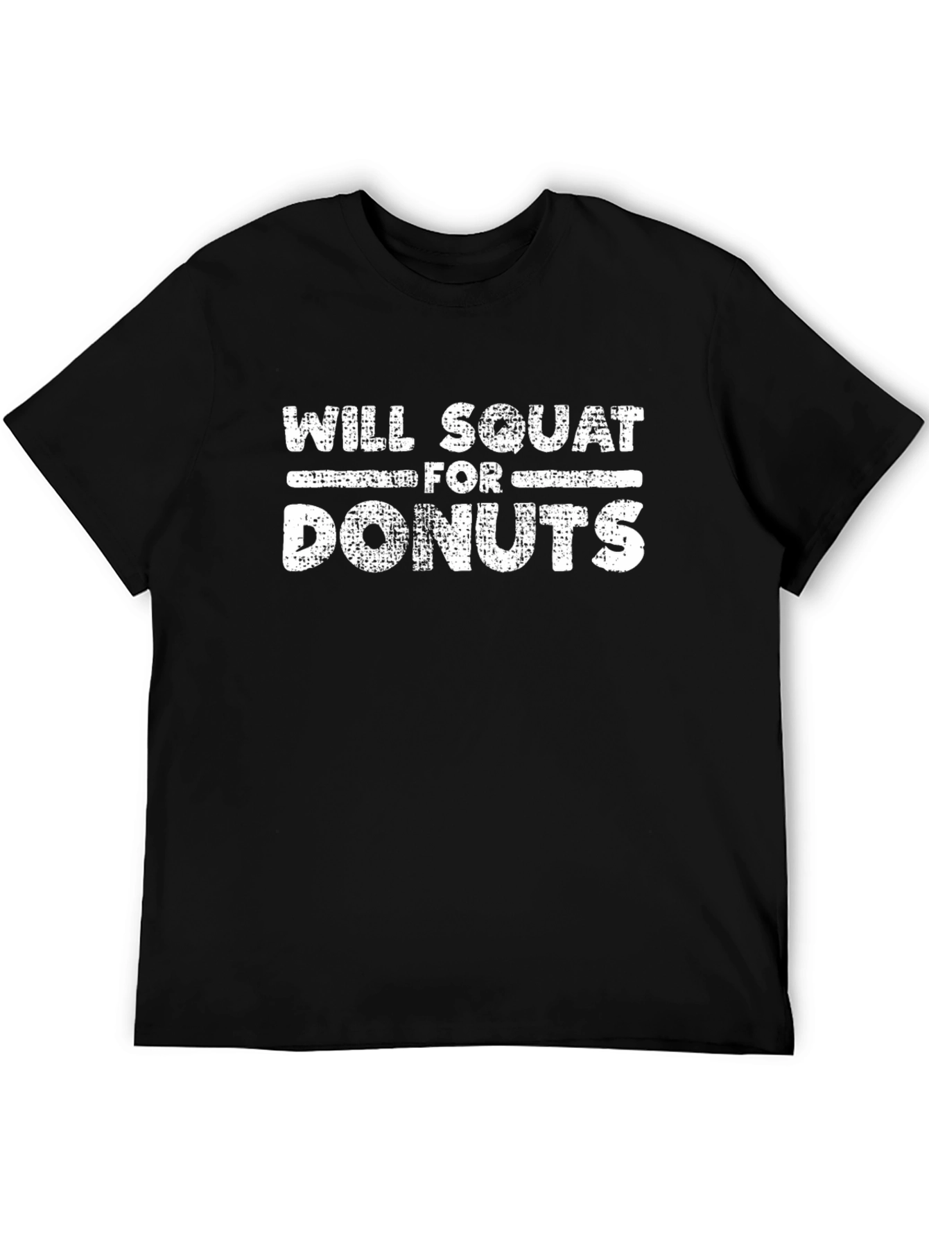 Will Squat for Donuts Graphic Tee