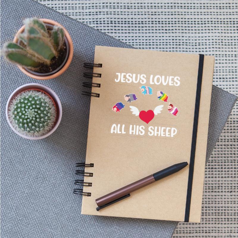 jesus loves all his sheep