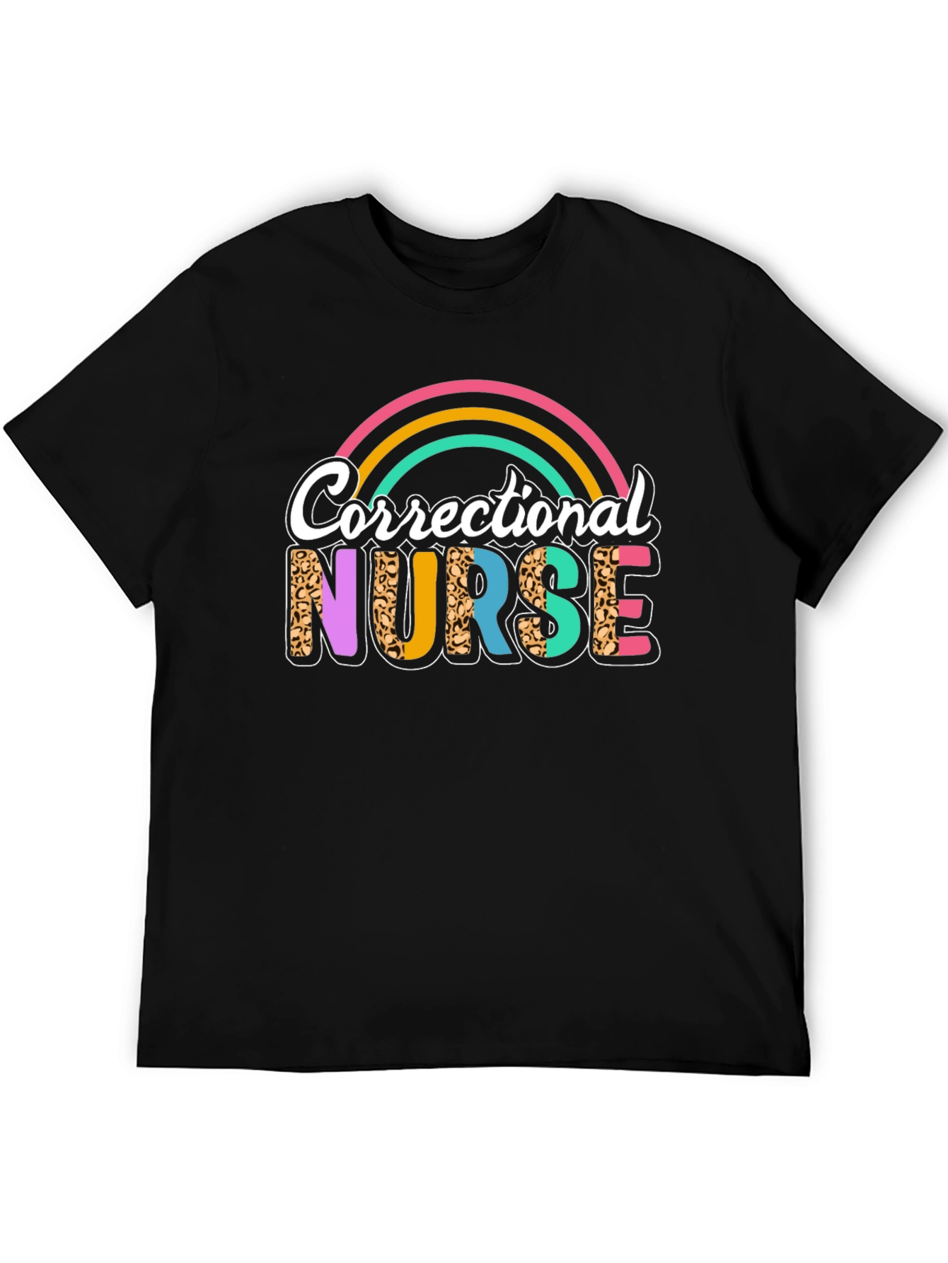 Correctional Nurse Rainbow Tee
